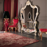 Crimson Baron Chair With Armrests - Harp Chair With Armrests - Modenese Luxury Furniture & Lightings - classic baroque furniture, classic european furniture, classic french furniture, classic style chair, high-end italian furniture, imperial furniture, louis xv furniture, luxury furniture Italy, luxury interior design, luxury Italian furniture, luxury italian furniture brand, luxury mansion interior decor, modenese luxury interiors, neo roccoco chair, opulent villa decoration, royal palace furniture, royal 