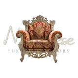 Neo-Baroque Throne - Armchair - Modenese Luxury Furniture & Lightings - baroque style furniture, classic baroque armchair, classic style armchair, custom upholstery, french luxury interiors, french palace furniture, high-end italian furniture, imperial furniture, Italian furniture brand, italian made furniture, louis 15 furniture, luxury classic armchair, luxury classic furniture, luxury french furniture, luxury furniture brand, luxury furniture Italy, luxury interior design, luxury Italian furniture, luxur