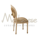 Neo-Baroque Wooden Chair - Chair - Modenese Luxury Furniture & Lightings - classic baroque furniture, classic european furniture, classic french furniture, classic style chair, high-end italian furniture, imperial furniture, louis xvi furniture, luxury furniture Italy, luxury interior design, luxury Italian furniture, luxury italian furniture brand, luxury mansion decor, modenese luxury interiors, neo roccoco chair, opulent villa decoration, royal interior design, royal palace furniture - Francesco Molon, A