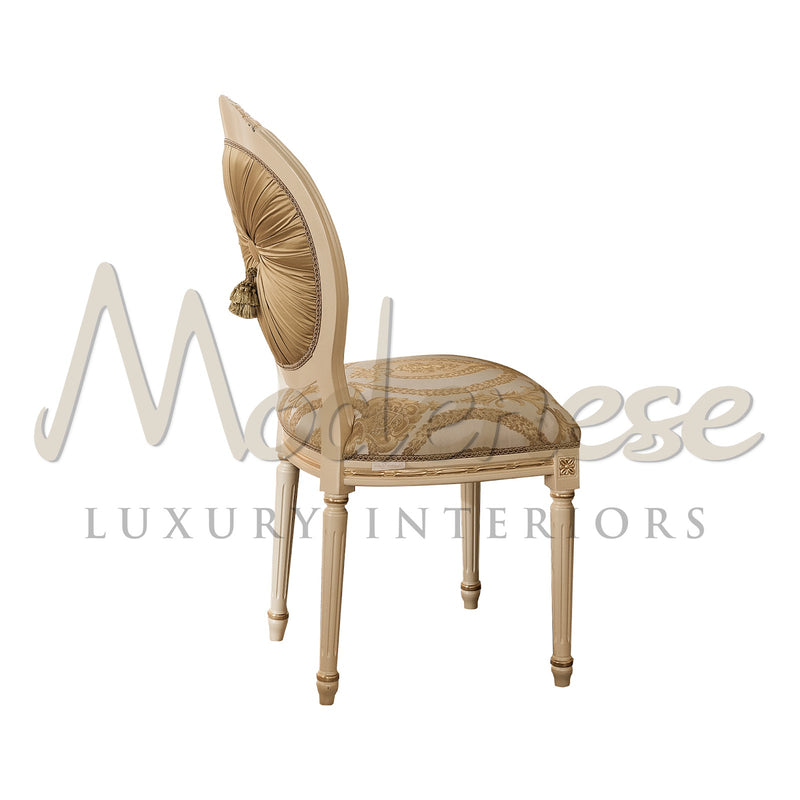 Neo-Baroque Wooden Chair - Chair - Modenese Luxury Furniture & Lightings - classic baroque furniture, classic european furniture, classic french furniture, classic style chair, high-end italian furniture, imperial furniture, louis xvi furniture, luxury furniture Italy, luxury interior design, luxury Italian furniture, luxury italian furniture brand, luxury mansion decor, modenese luxury interiors, neo roccoco chair, opulent villa decoration, royal interior design, royal palace furniture - Francesco Molon, A