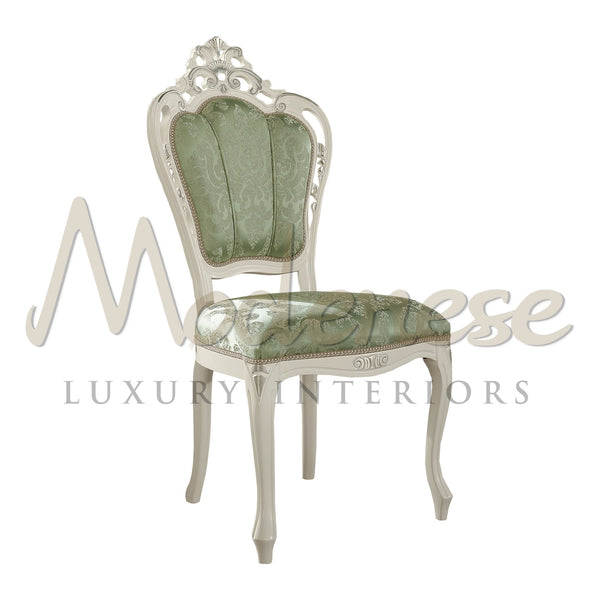 Leafy Carved Baroque Chair - Chair - Modenese Luxury Furniture & Lightings - classic baroque furniture, classic european furniture, classic french furniture, classic style chair, high-end italian furniture, imperial furniture, louis xvi furniture, luxury furniture Italy, luxury interior design, luxury Italian furniture, luxury italian furniture brand, luxury mansion decor, modenese luxury interiors, neo roccoco chair, opulent villa decoration, royal interior design, royal palace furniture - Francesco Molon,
