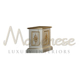 Column Vase Stand - Vase Stand - Modenese Luxury Furniture & Lightings - asnaghi classic vase stands, baroque handmade carved column vase stands, baroque traditional column vase stands, baroque venetian style column vase stands, bespoke exclusive design column vase stands, best italian luxury home accessories, best italian villa project accessories, chippendale column vase stand, column vase stands for royal projects, elegant bespoke column vase stands, elegant design column vase stands, french furniture co