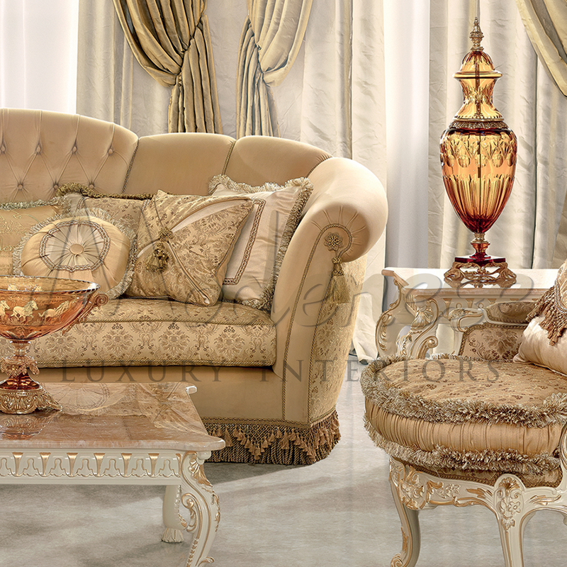 Classic Italian Upholstered Sofa