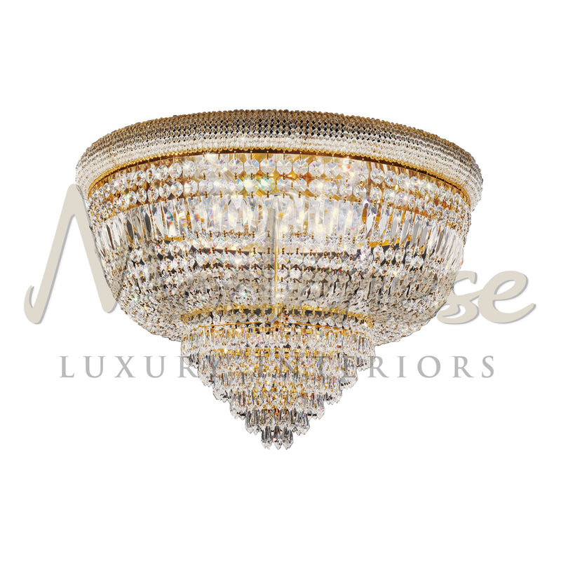 Ceiling Lamp - Ceiling Lamp - Modenese Luxury Furniture & Lightings - 24kt gold, 24kt plated luxury, ageless floor lamp, antique classic lamps, baroque floor lamps, baroque lamps, baroque style lamp, bedroom lamp, best floor lamp, best lamp, best quality crystals, best royal floor lamp, bold luxury lamps, charming luxury floor lamps, crystal lamps, decorative luxury lamp, elegant floor lamp, exclusive design floor lamp, expensive lamps, french lamps, high-end quality crystals, high-end quality lamp, home dé