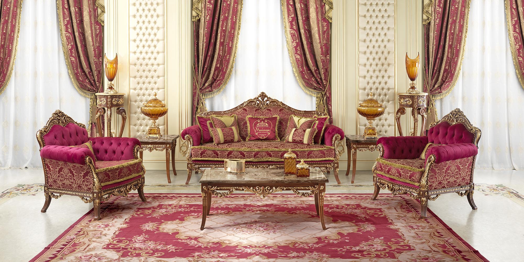 Creating a Luxurious Classic Living Room with Velvet Furniture
