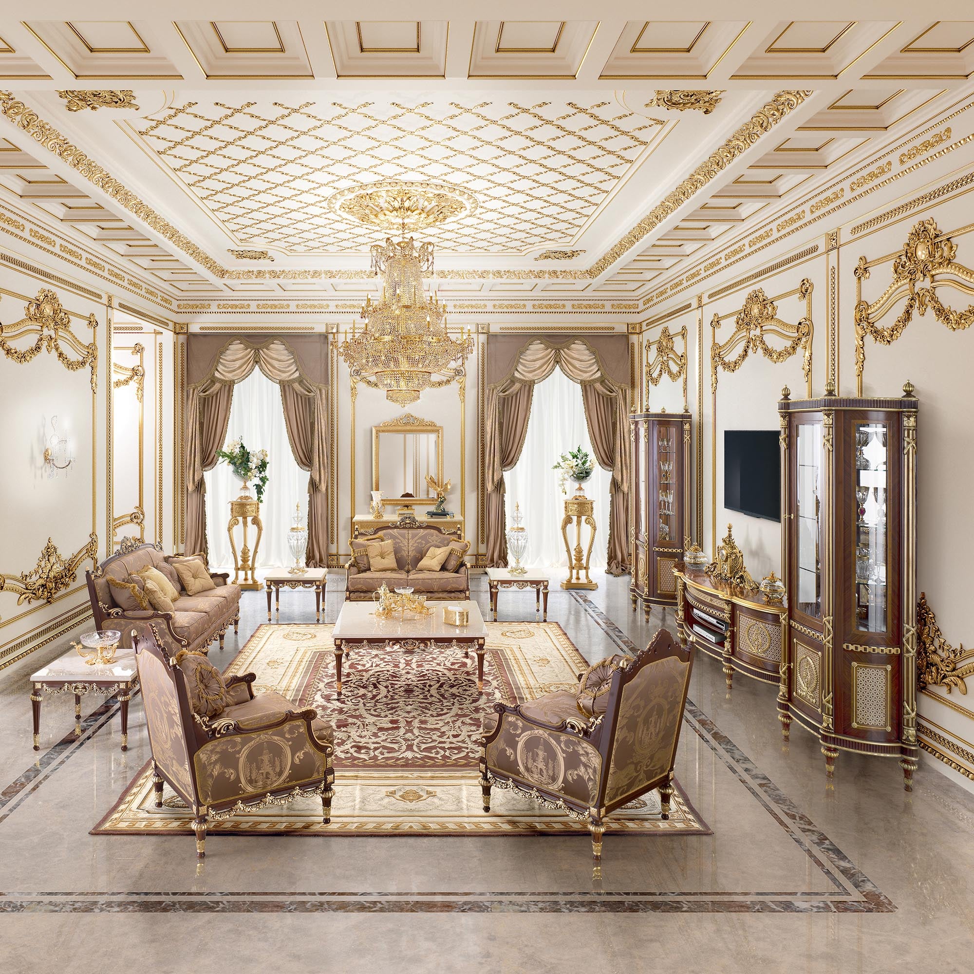 Imperial Homes: Living Like Royalty with Opulent Design