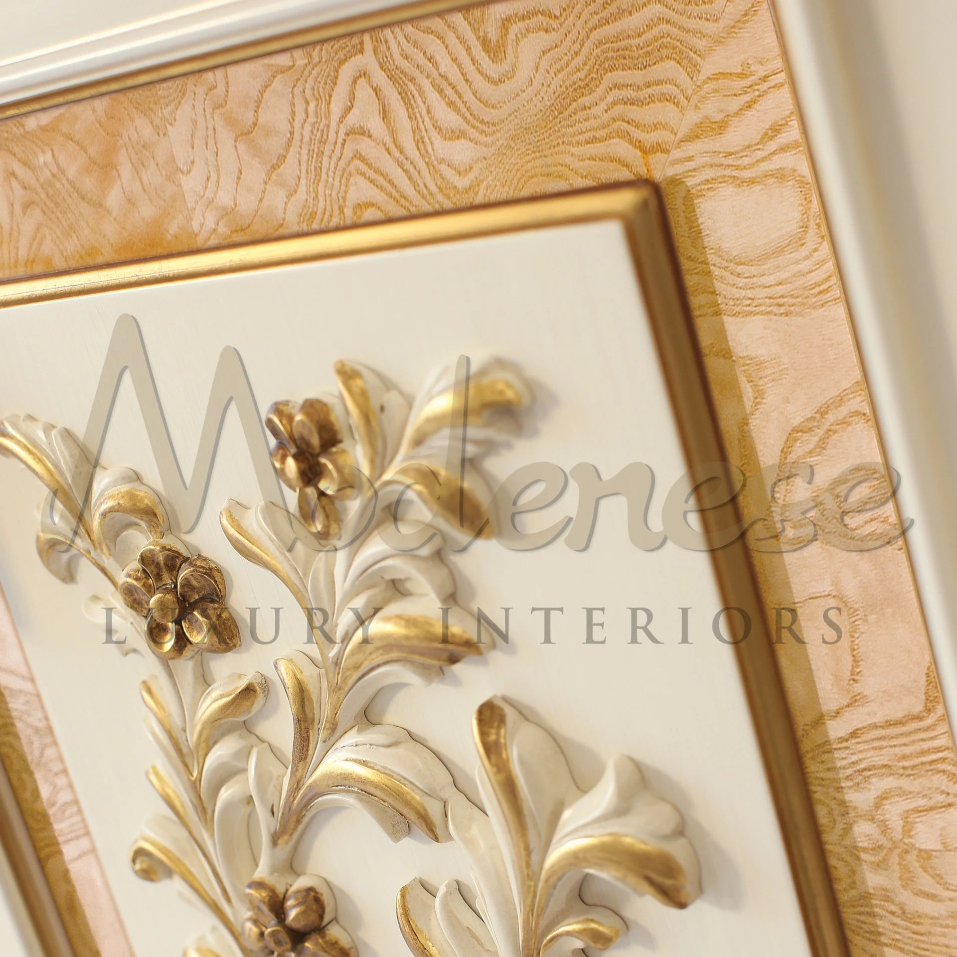 Flower Wall Art Painting  frame  - Modenese Luxury Furniture