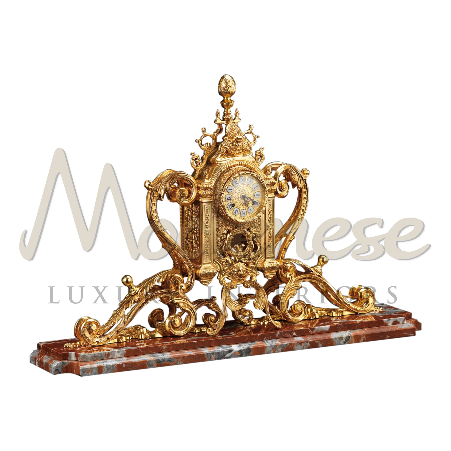 Luxury Italian Mechanical Charge Clock, a high-end ornamental masterpiece

