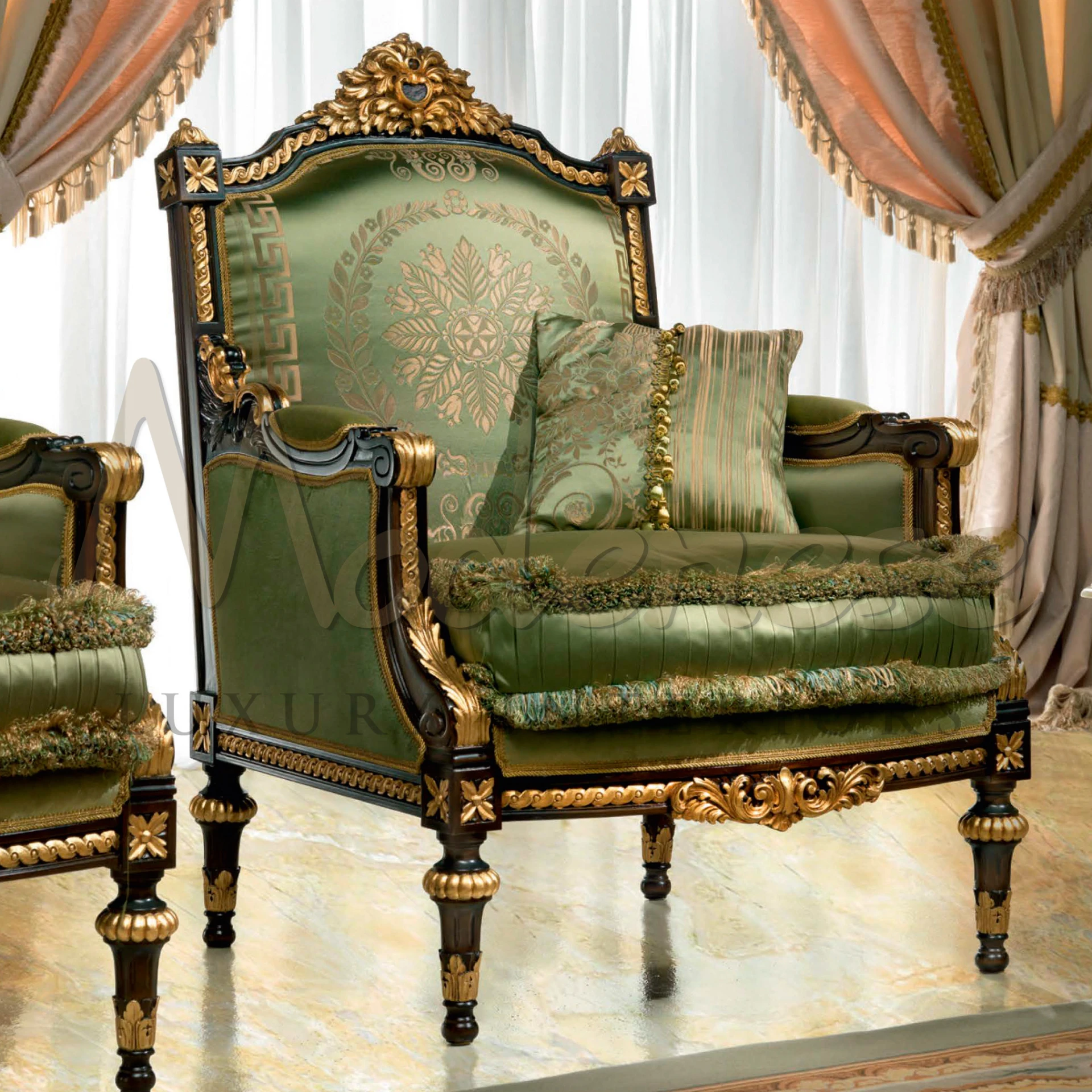 Empire Grand Armchair for Majlis Living Room