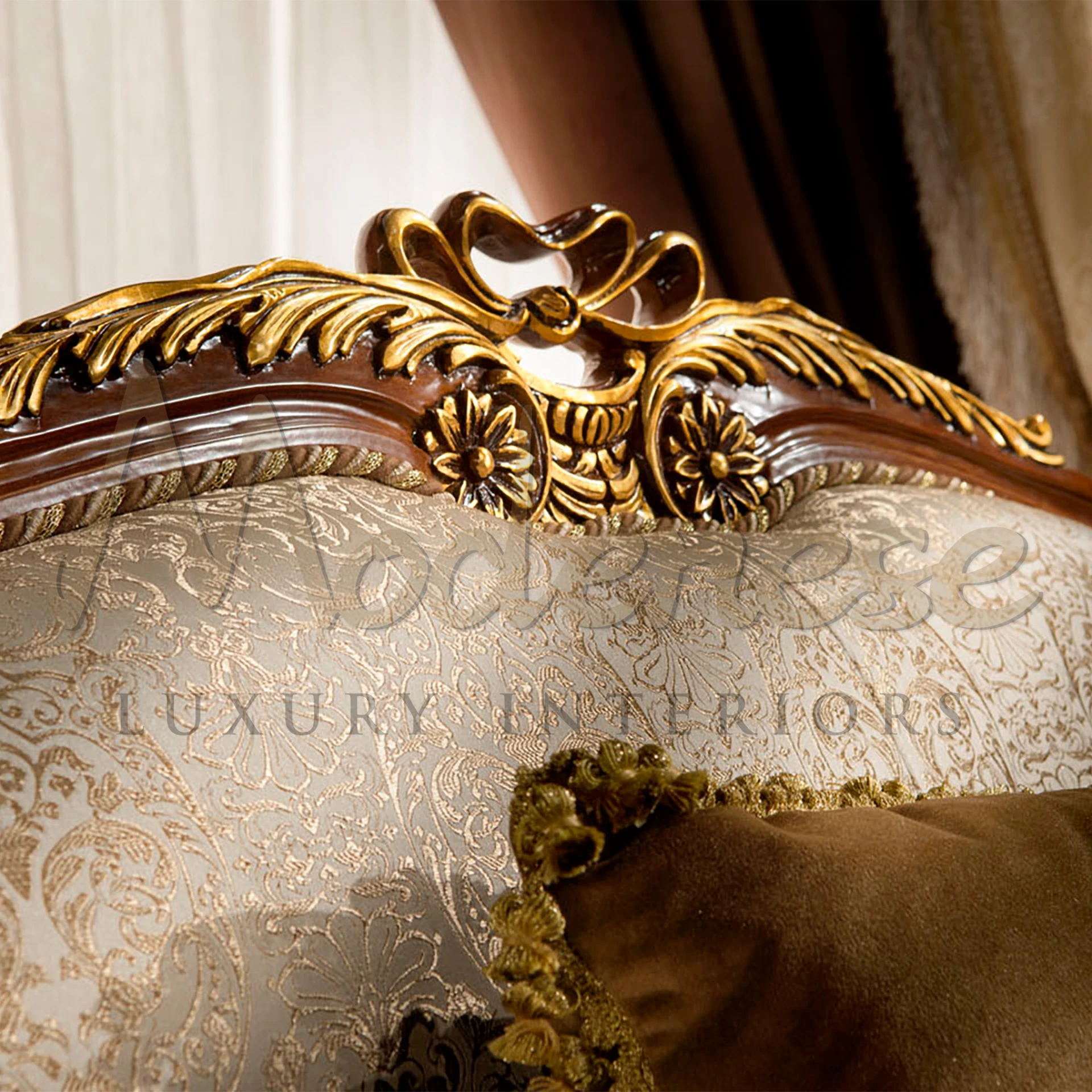 Handcrafted Imperial Sofa: Timeless Elegance in Every Detail