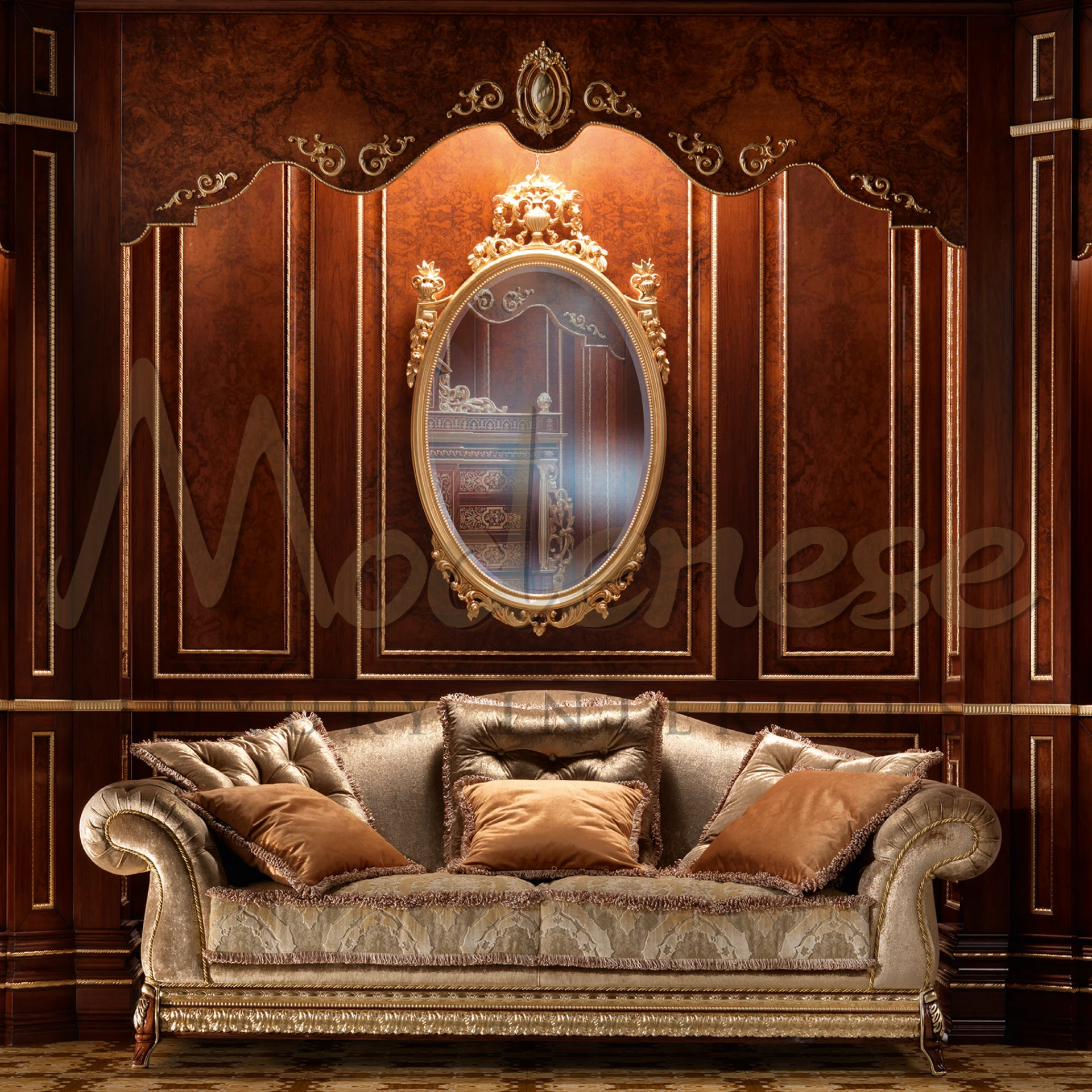 Italian Velvet Sofa - Iconic Design for Modern Living 