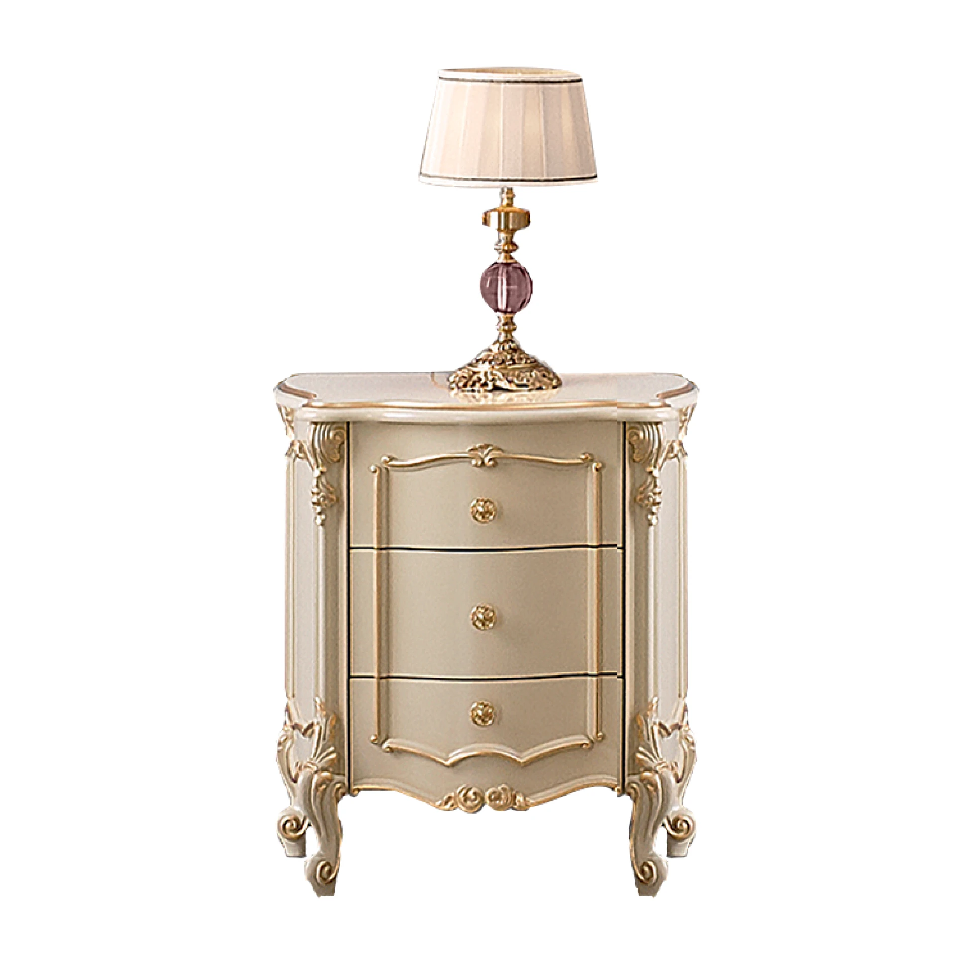 Elegance meets functionality with our Classic Style Cream Night Table. Crafted to perfection, it seamlessly blends into any bedroom decor, offering ample storage and timeless charm.