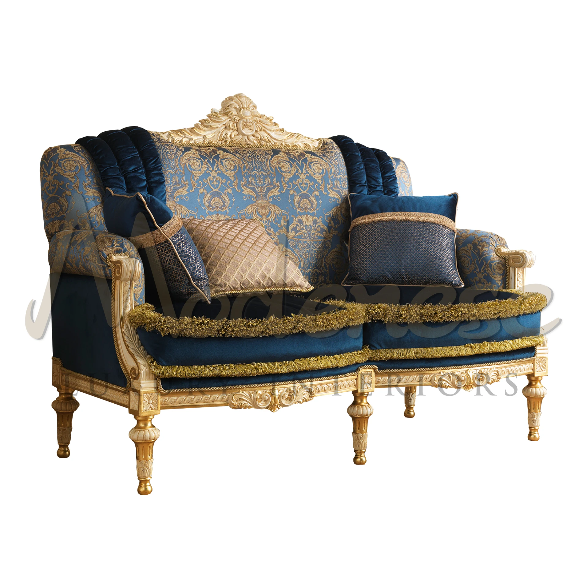 Crafted with Italian precision and attention to detail, this sofa epitomizes opulence and sophistication.