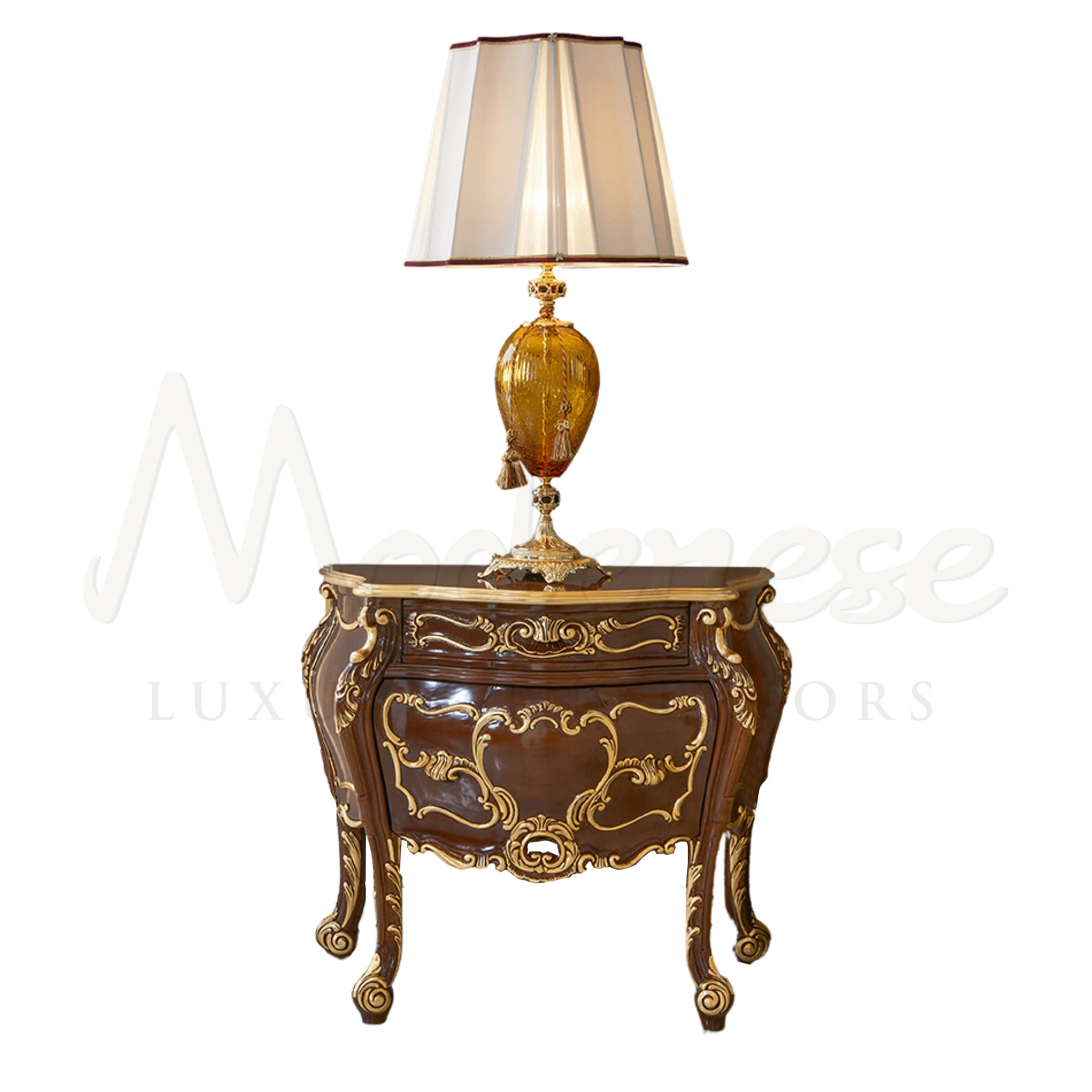 Elegantly crafted Classical Walnut Night Table, a timeless addition to your bedroom decor, blending sophistication with functionality.