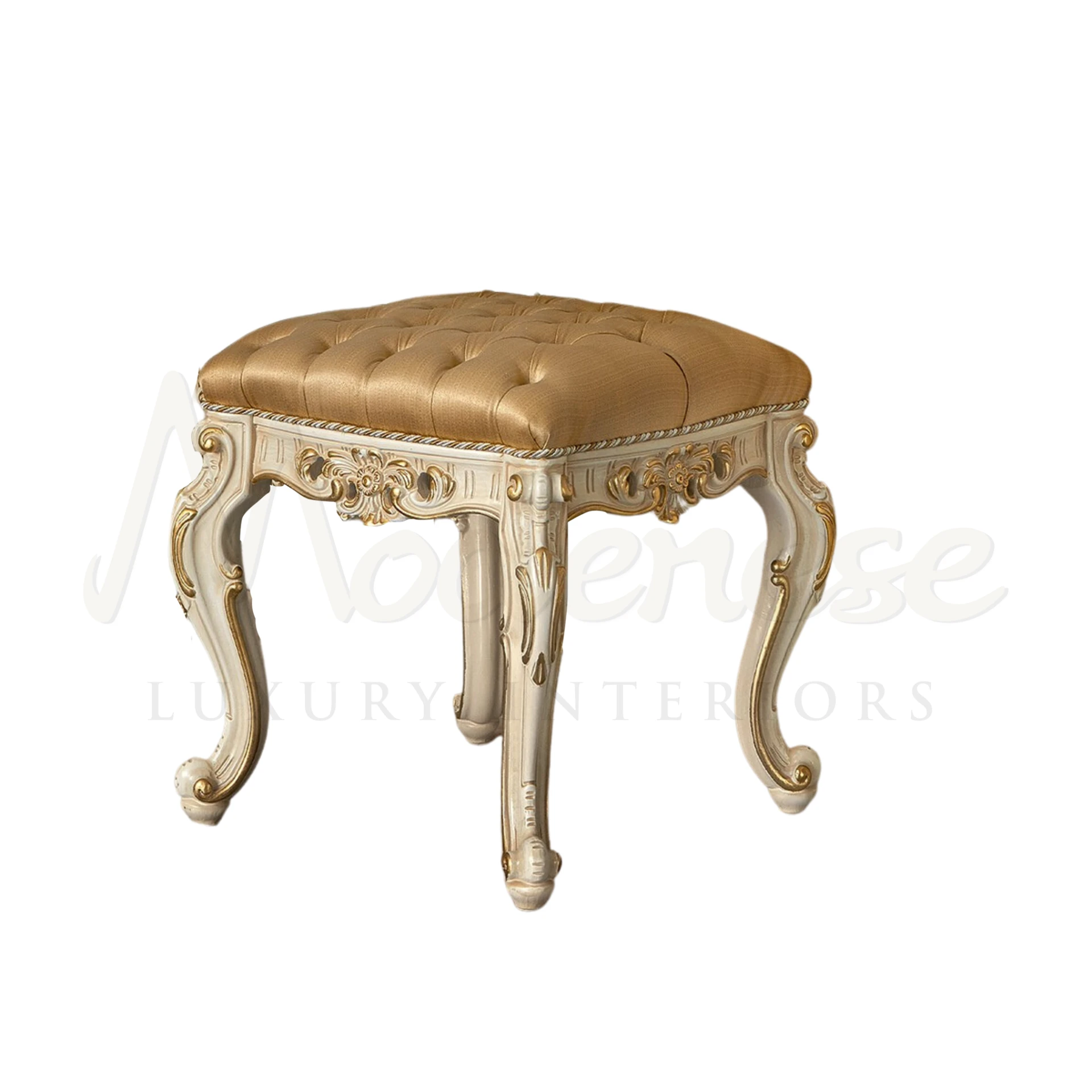 Explore your space with our Noble Refined Pouffe, a perfect blend of elegance and functionality.