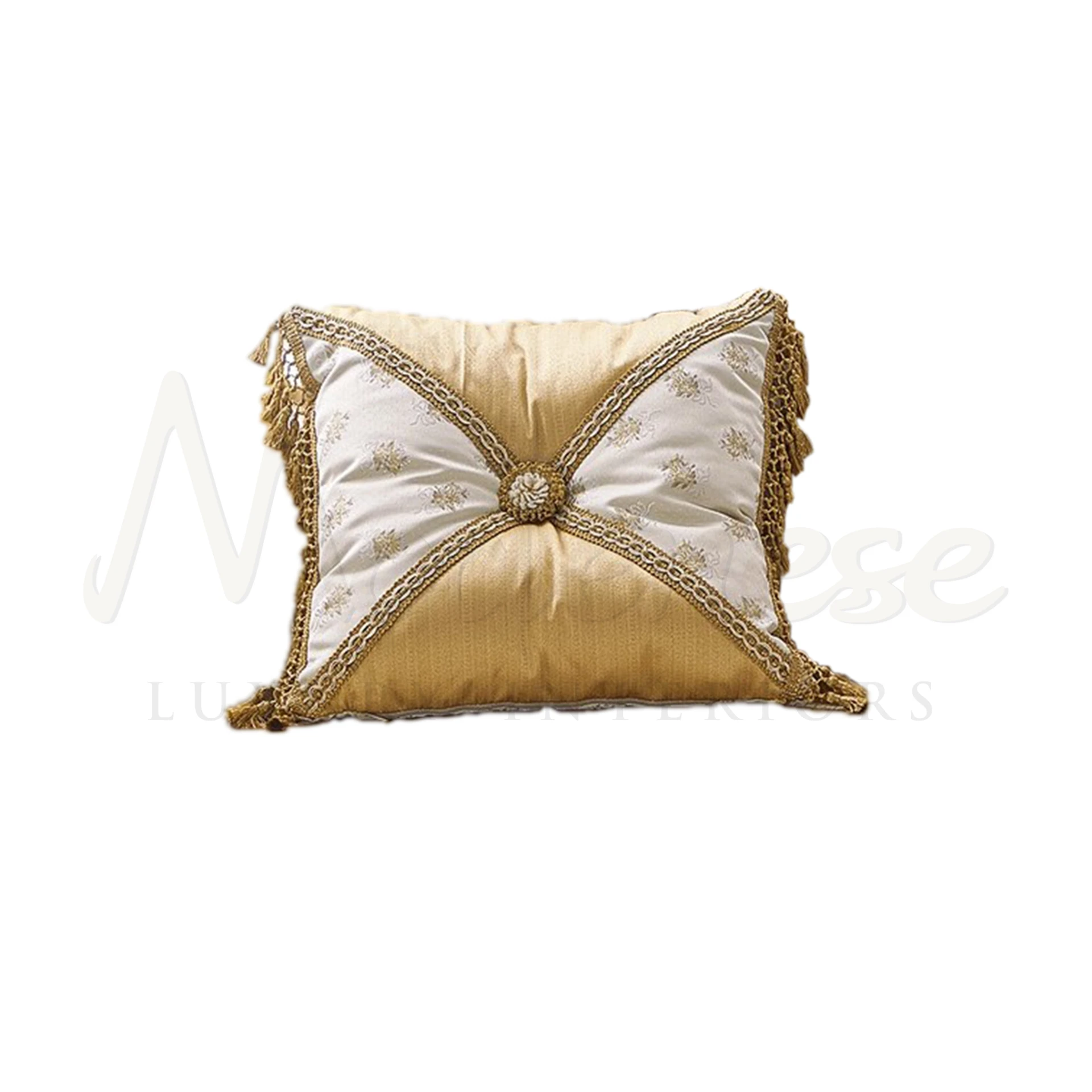 Regal Pillow by Modenese, showcasing Italian luxury with its high-quality textiles and classical design, perfect for elegant interiors.