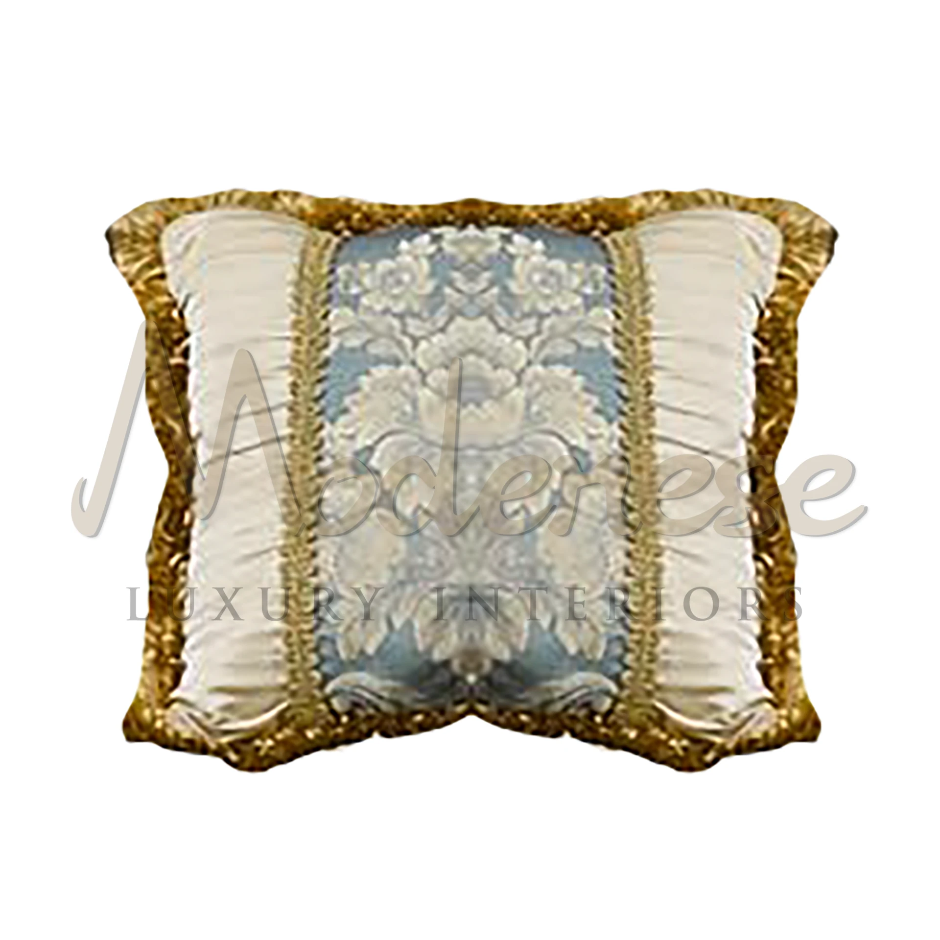 Victorian Pillow: Luxurious silk, brocade, and velvet with intricate patterns, offering opulent elegance in every detail.