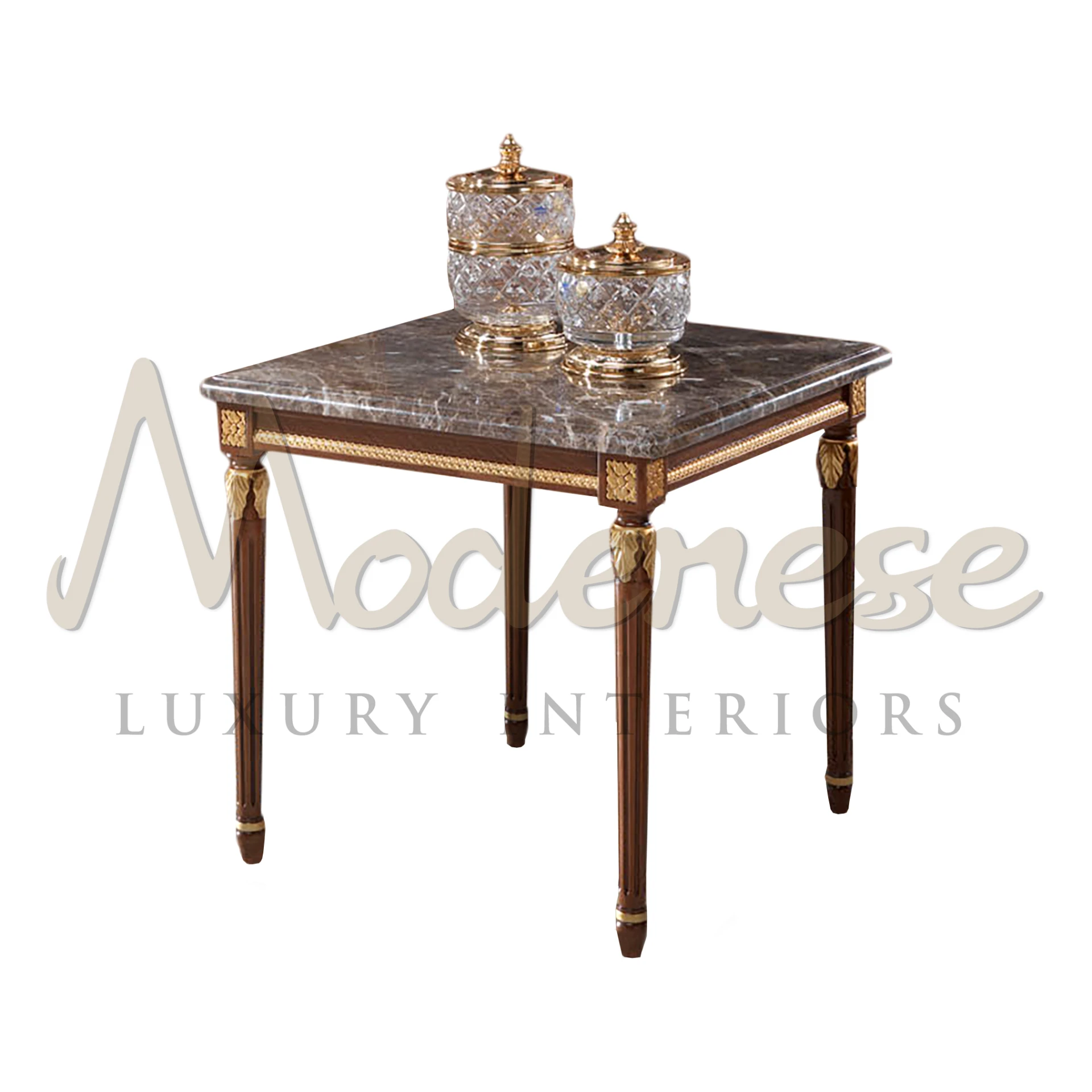 Elevate Your Space with the Emperador Dark Square Table: Timeless Luxury
