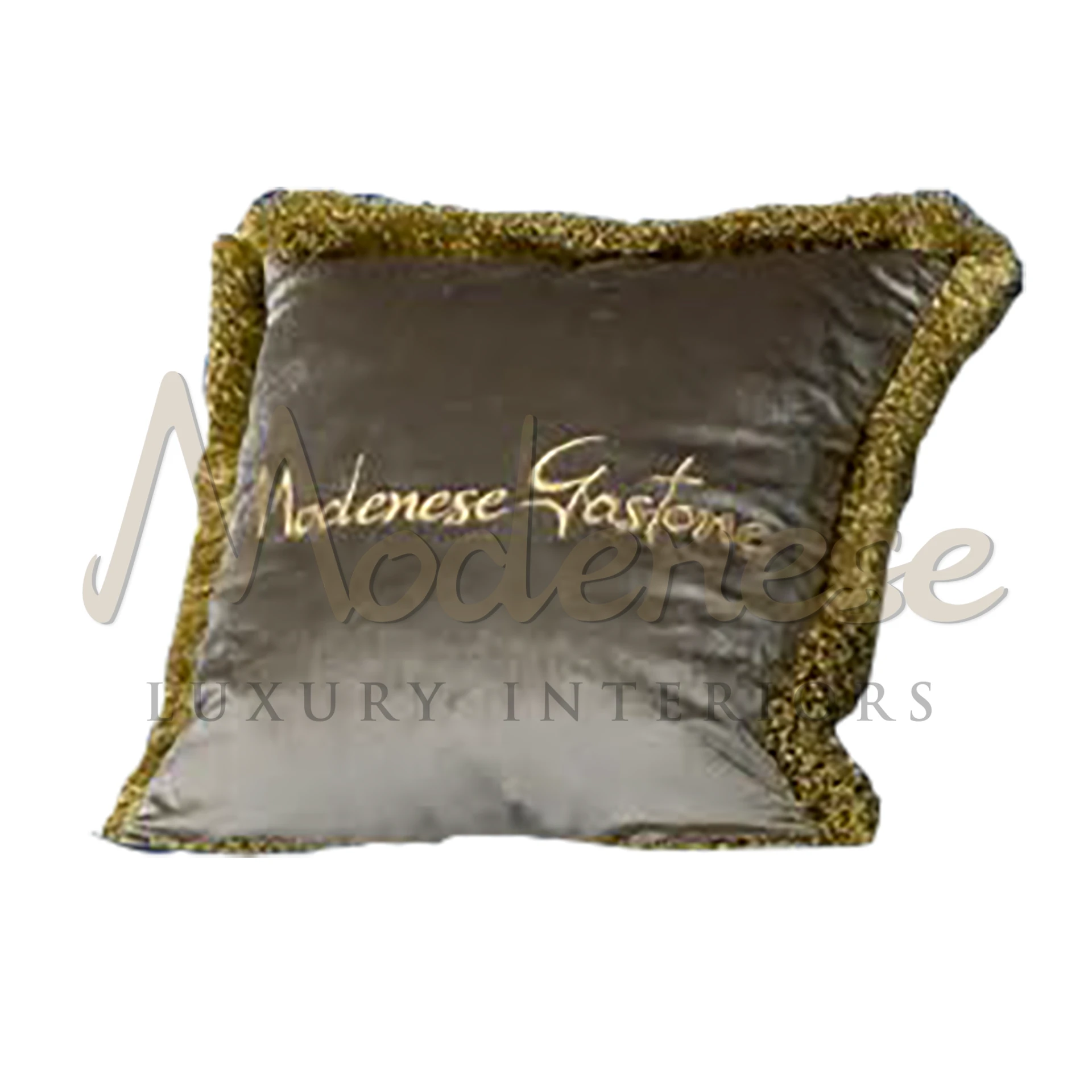 Italian Designer Pillow: A masterpiece of elegance and craftsmanship, embodying the artistry of Italy's luxury textile tradition.