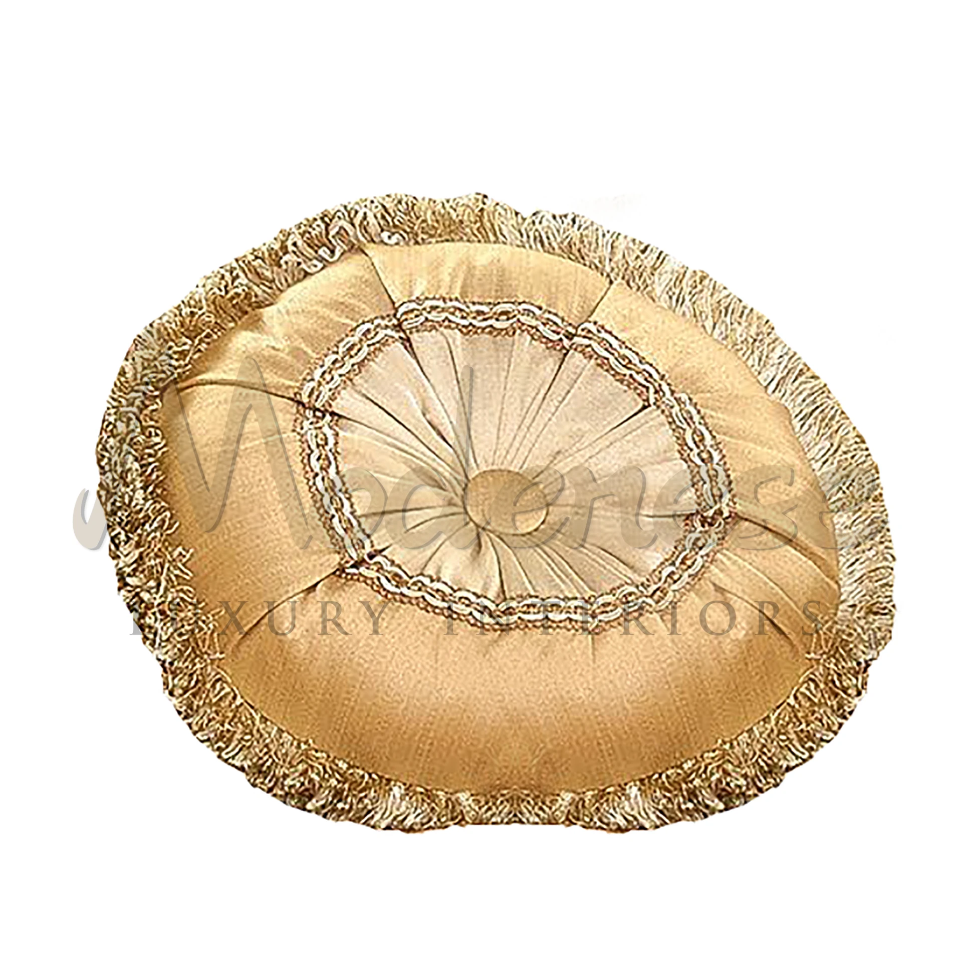 Elegant Italian Pillow: A symbol of refined luxury, handcrafted to enhance home decor with its sophisticated elegance.
