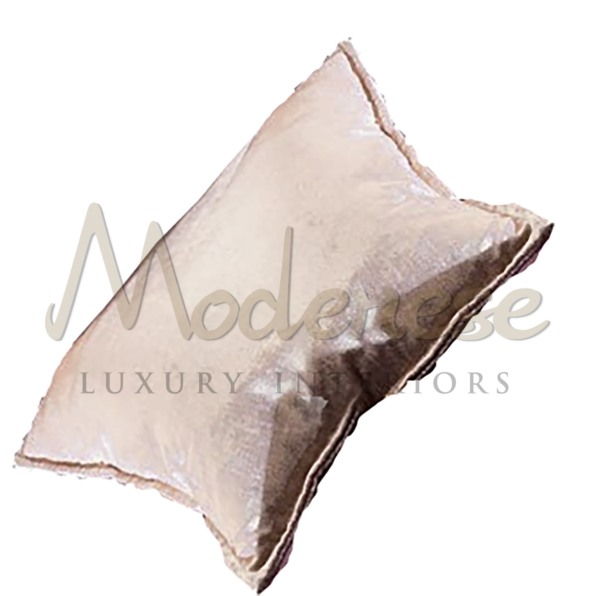 Luxury cushion from Italy: Noble Classical Pillow with elegant scrolls and medallions, enhancing interior design with class.