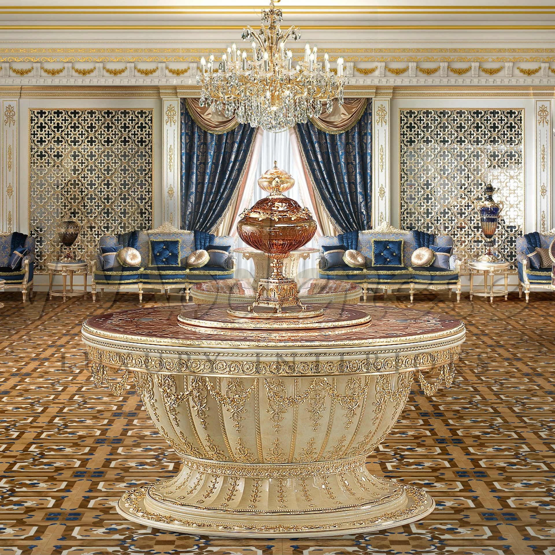 Make a Statement with Our Royal Grand Entrance Table
