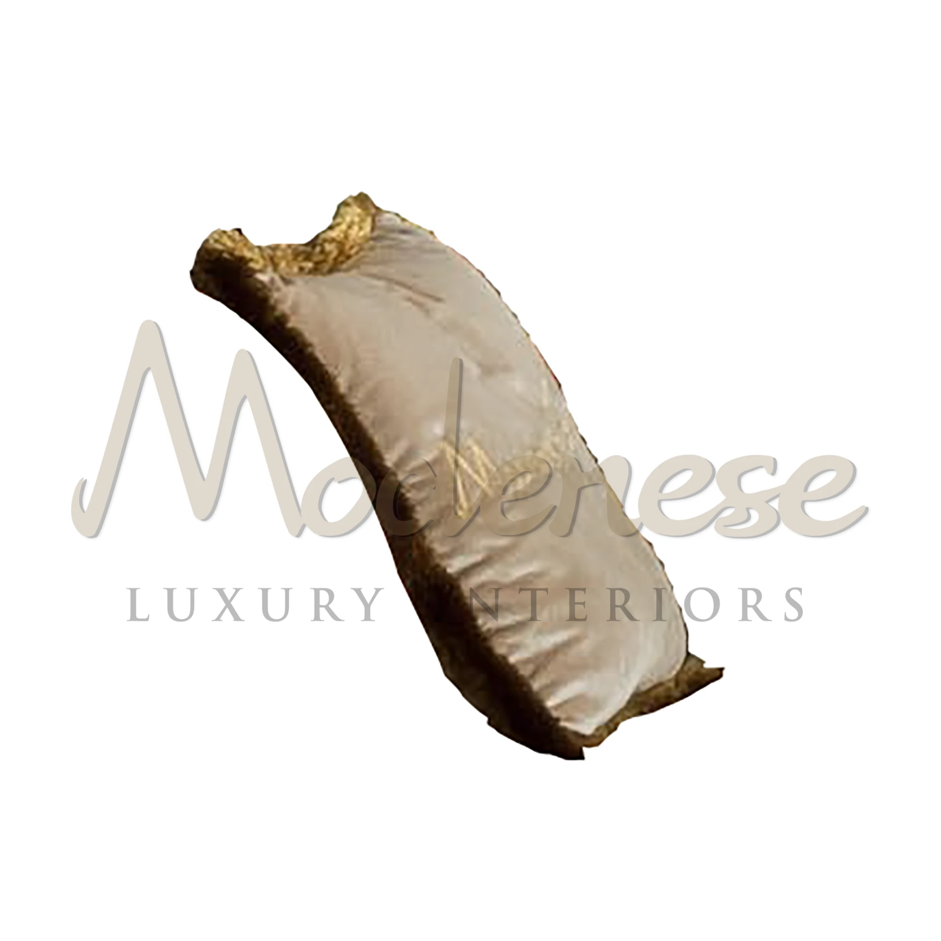 Classical Flower Pillow by Modenese: a fusion of classical elegance and floral beauty, with meticulous Italian craftsmanship.