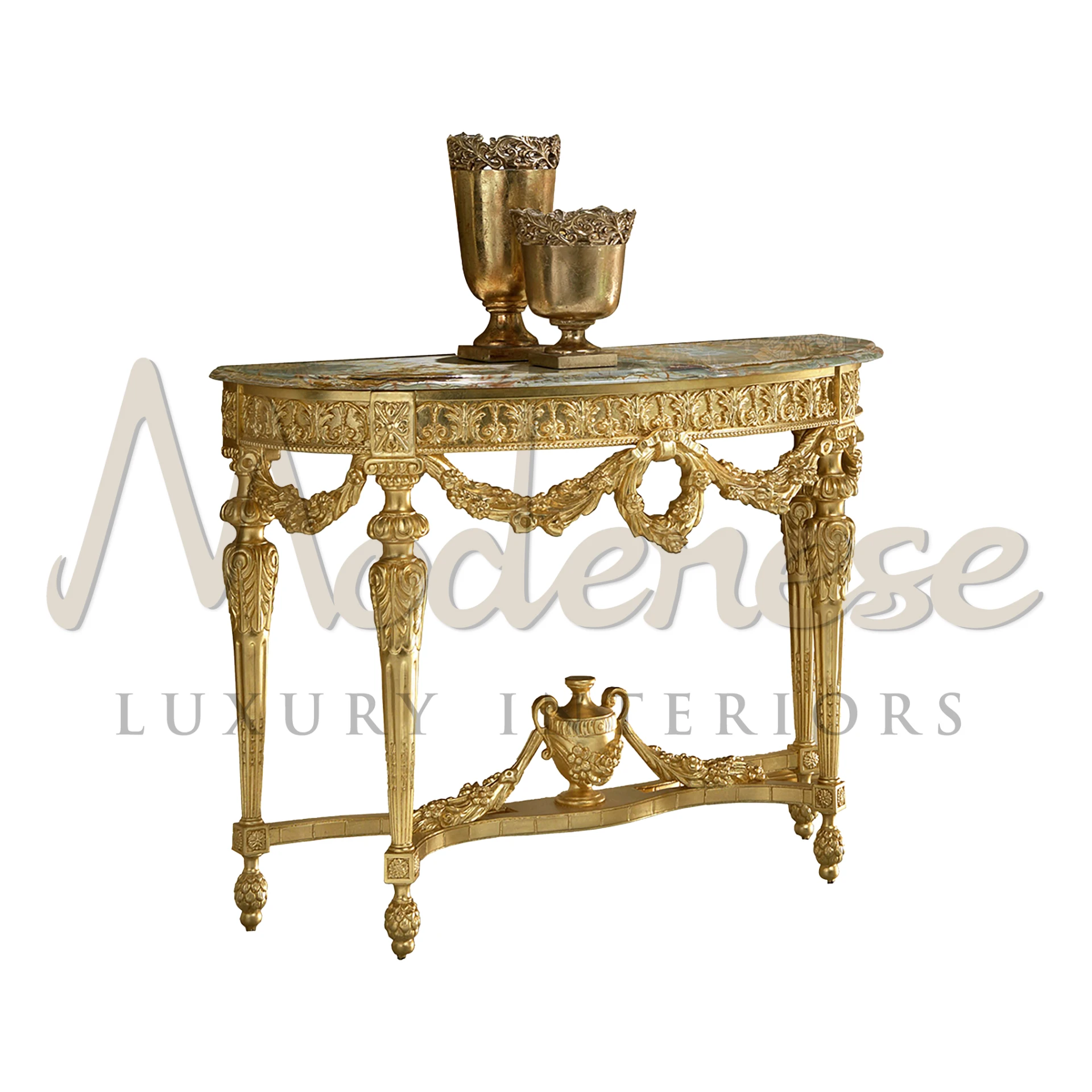 Elegant Gold Console: Explore Our Luxurious Ornate Collection