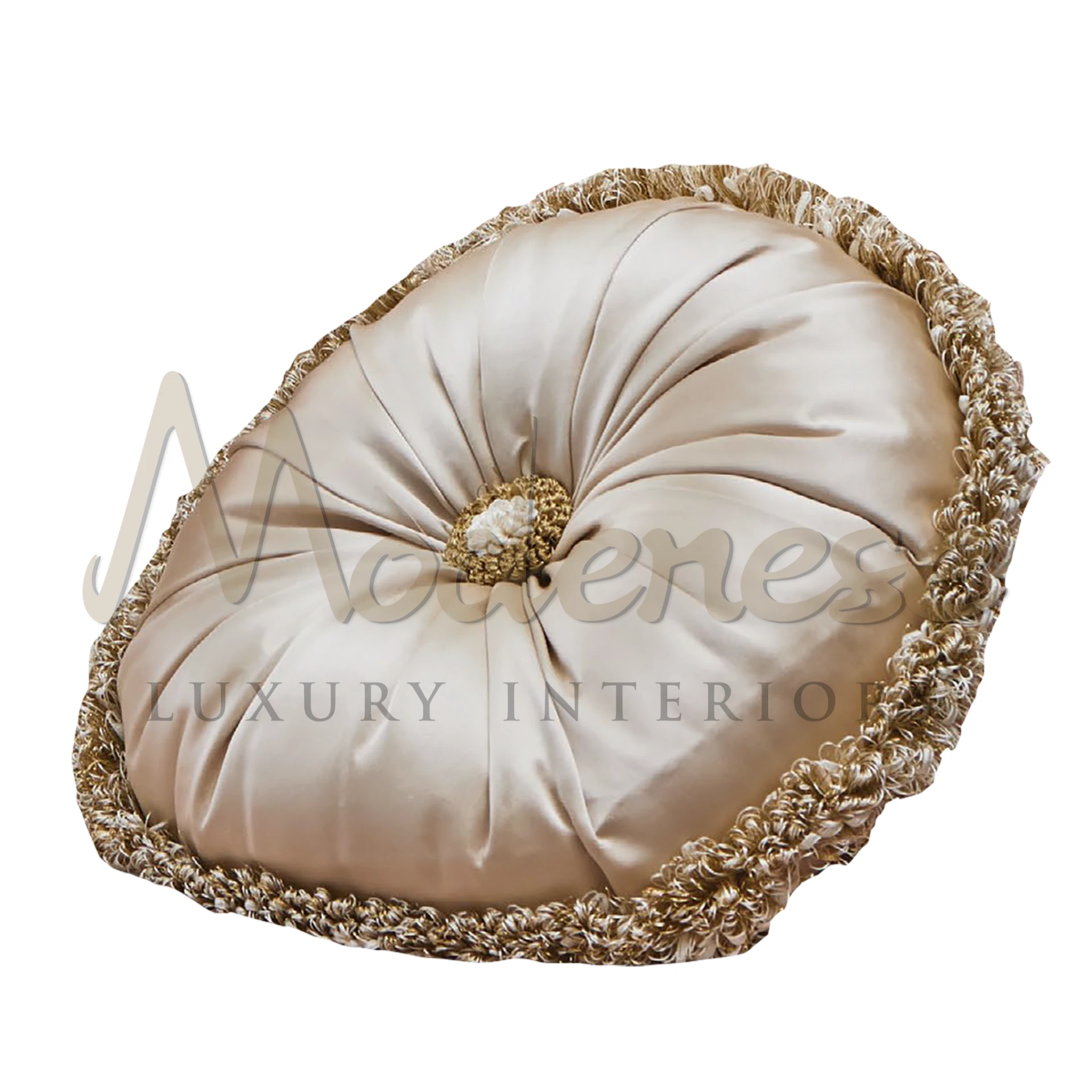 Traditional Luxury Pillow on a regal sofa, exuding refined beauty and sophistication, perfect for enhancing luxury decor.