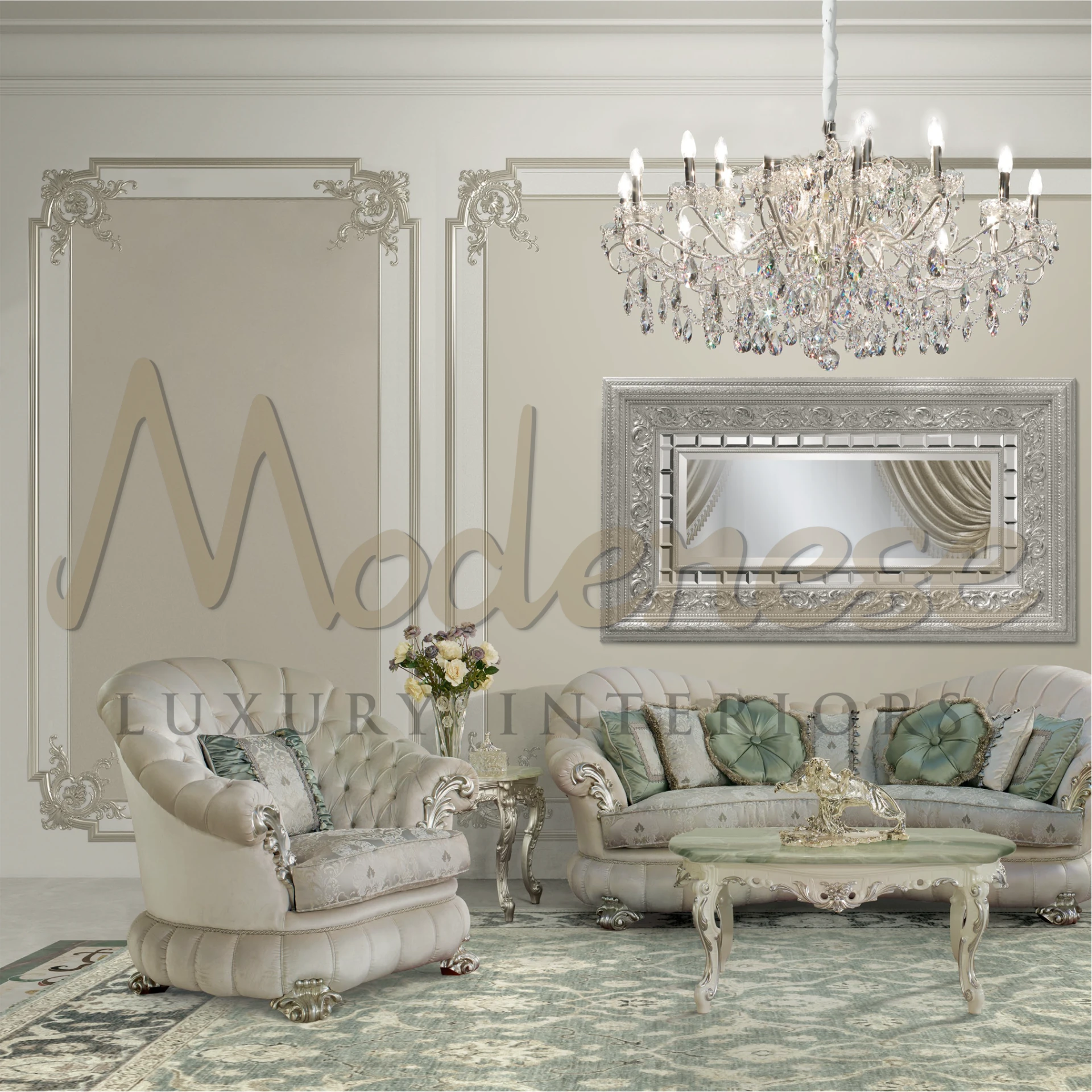 Exquisite Luxury Pillow on a luxurious sofa, symbolizing refined beauty and adding unparalleled elegance to the decor