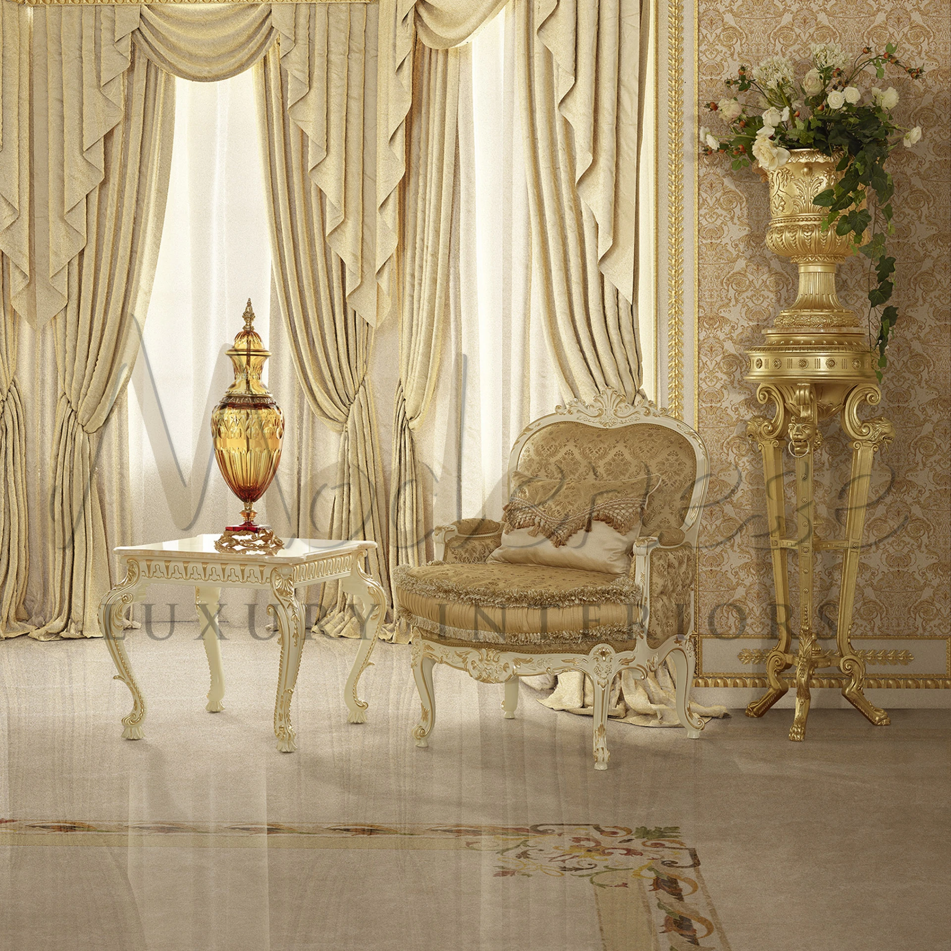 Opulent Sophistication: Discover Our Stylish Bergere Armchair