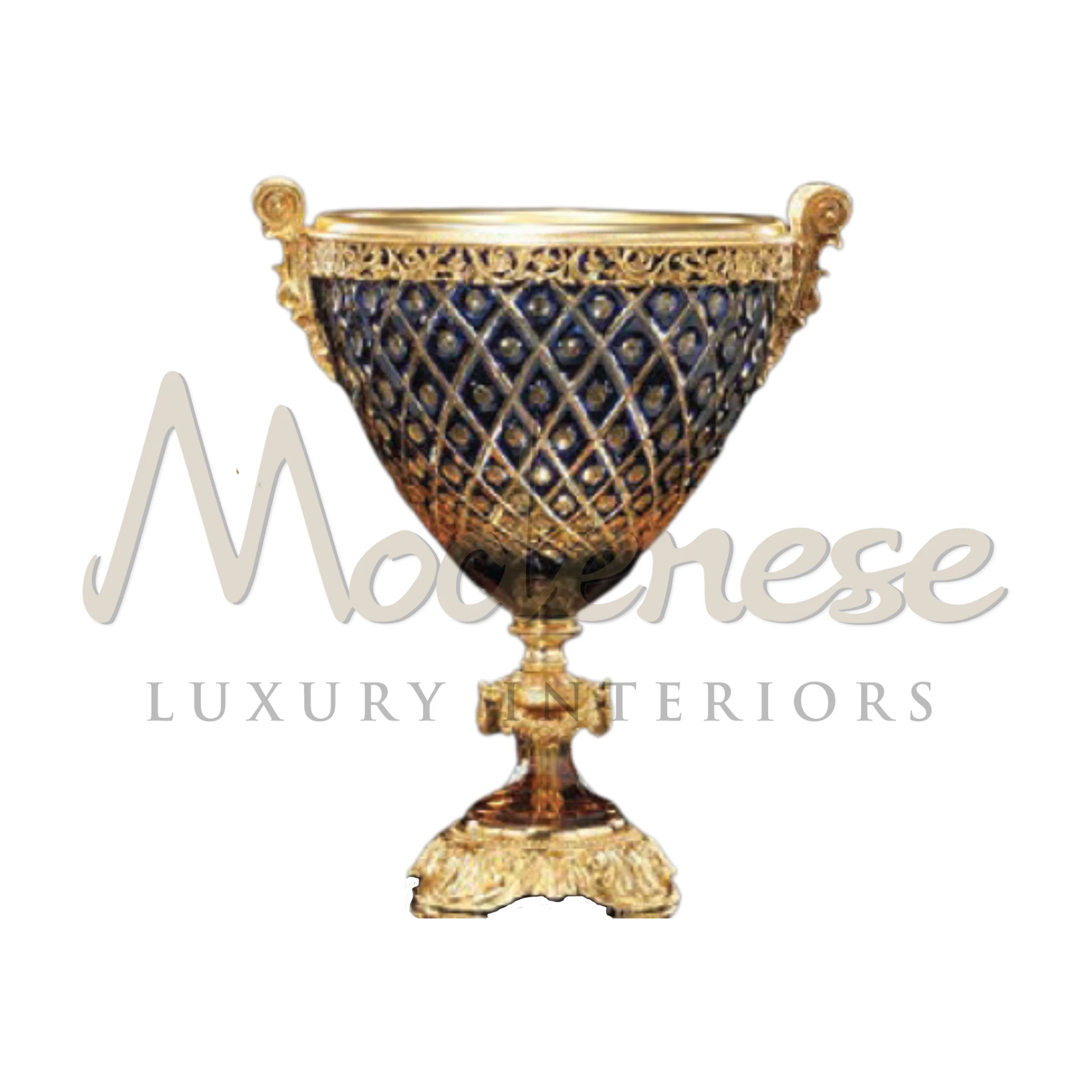 Elegant dark classic design vase in ceramic, glass, or metal, with a refined finish, enhancing luxury and sophistication.