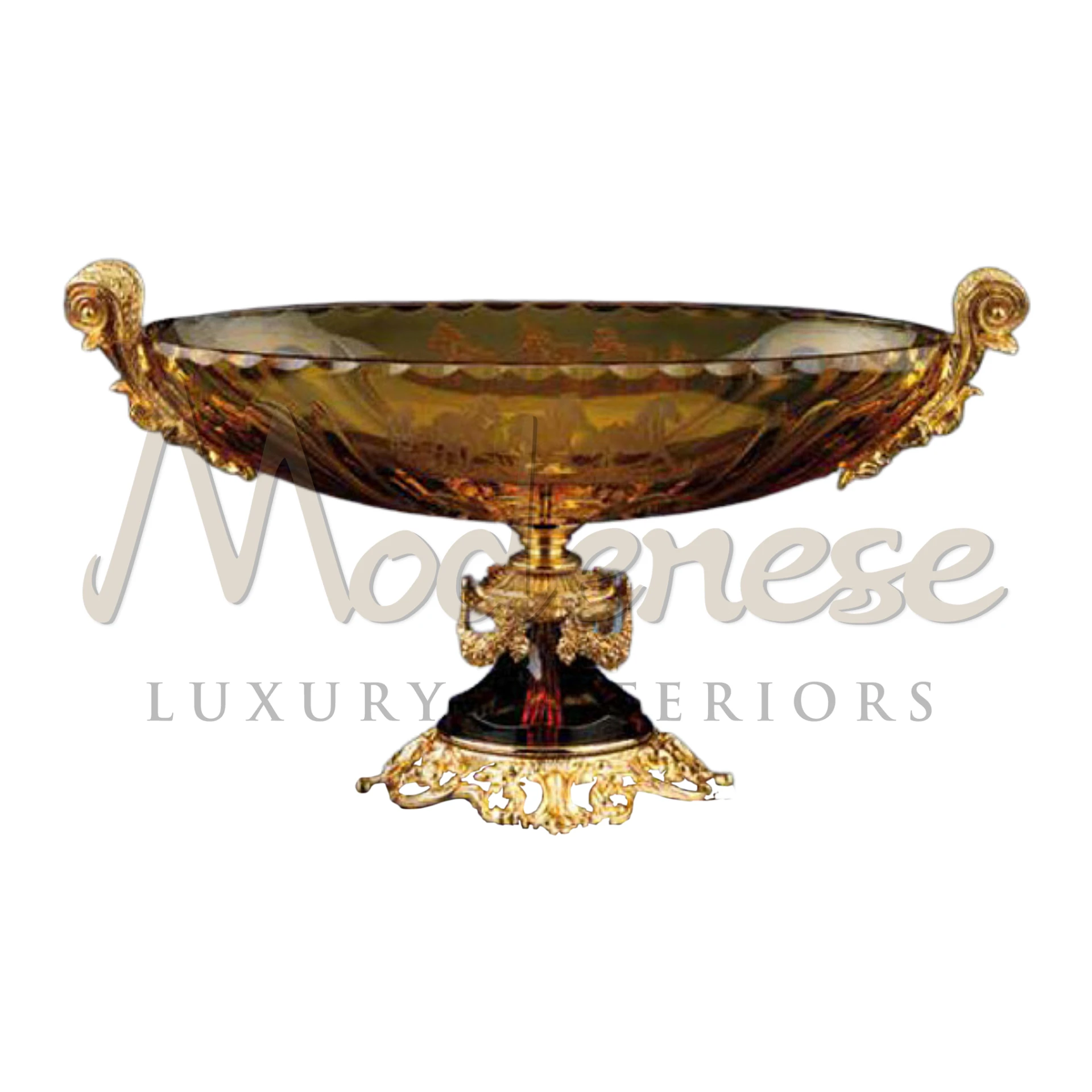 Luxury Italian vase, handcrafted with intricate designs, embodying timeless elegance for exclusive interior design in classic and baroque styles.






