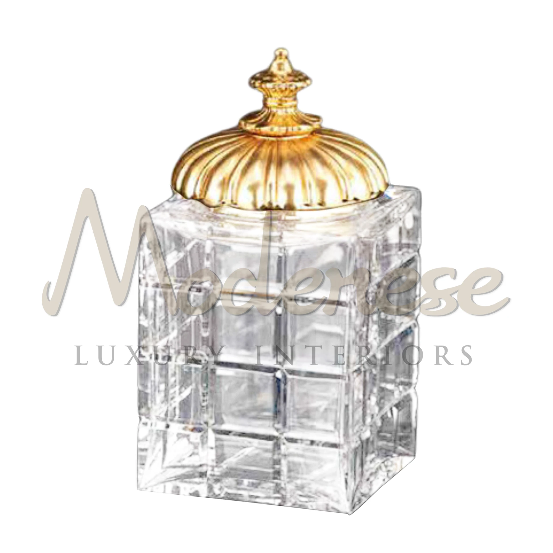 Royal Glass Box, blending functionality and elegance, ideal for storing keepsakes or displaying decorative objects in a luxurious style.