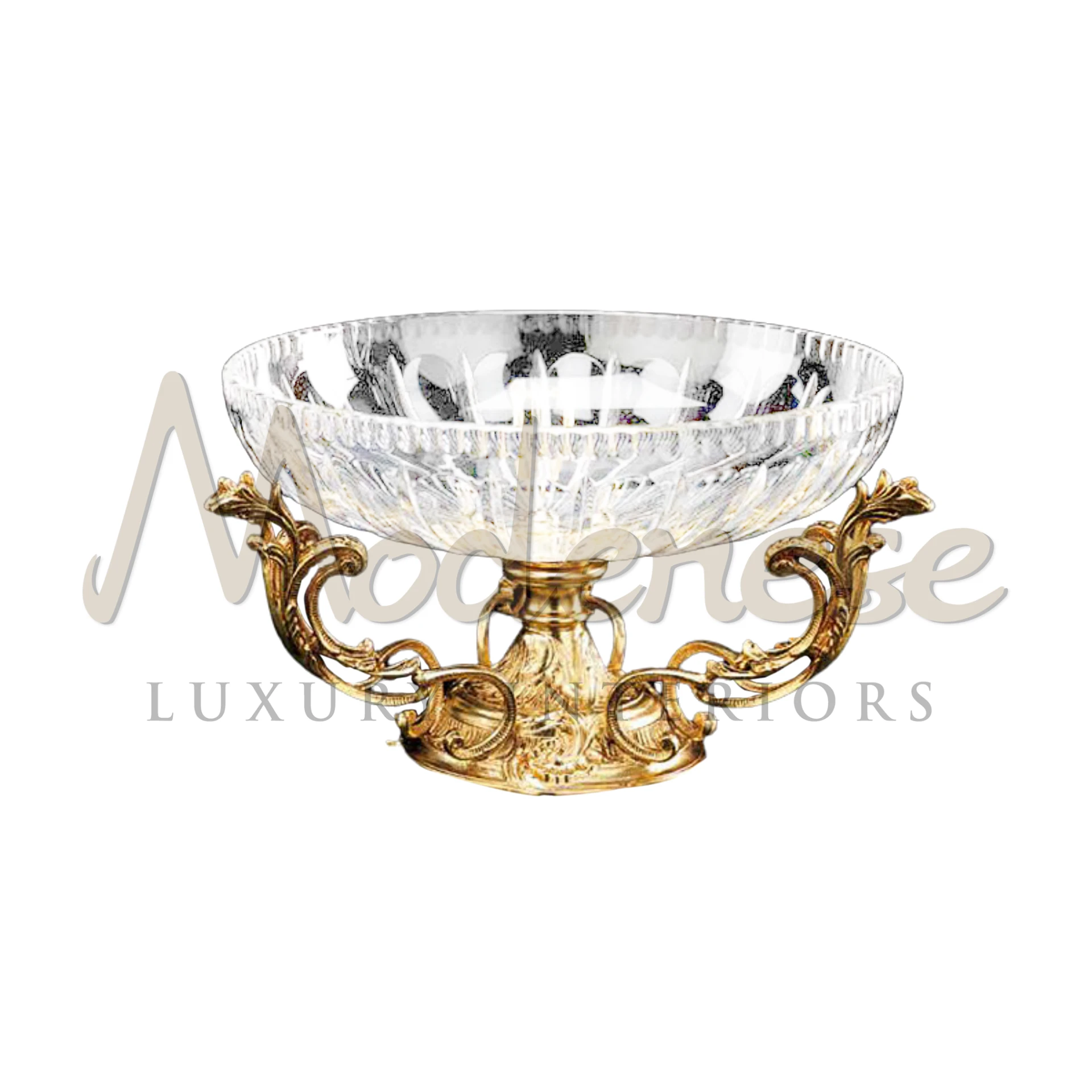Imperial Crystal Bowl, exuding timeless elegance and beauty, perfect for adding a touch of luxury to any interior design.