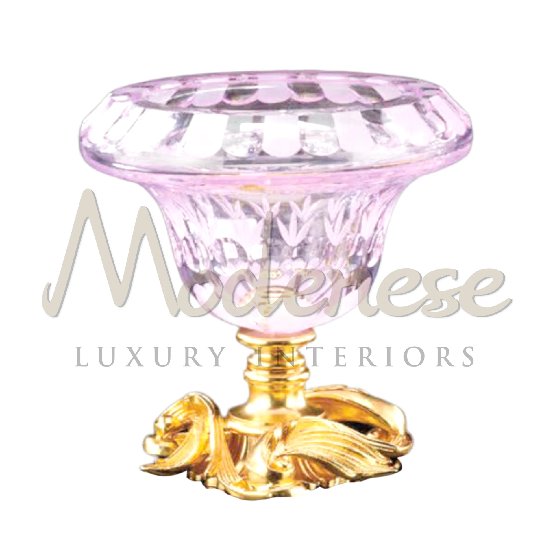 Gorgeous Pink Vase in various shapes, a stunning glass decor piece that adds a touch of elegance and style to luxury and classic interior designs.