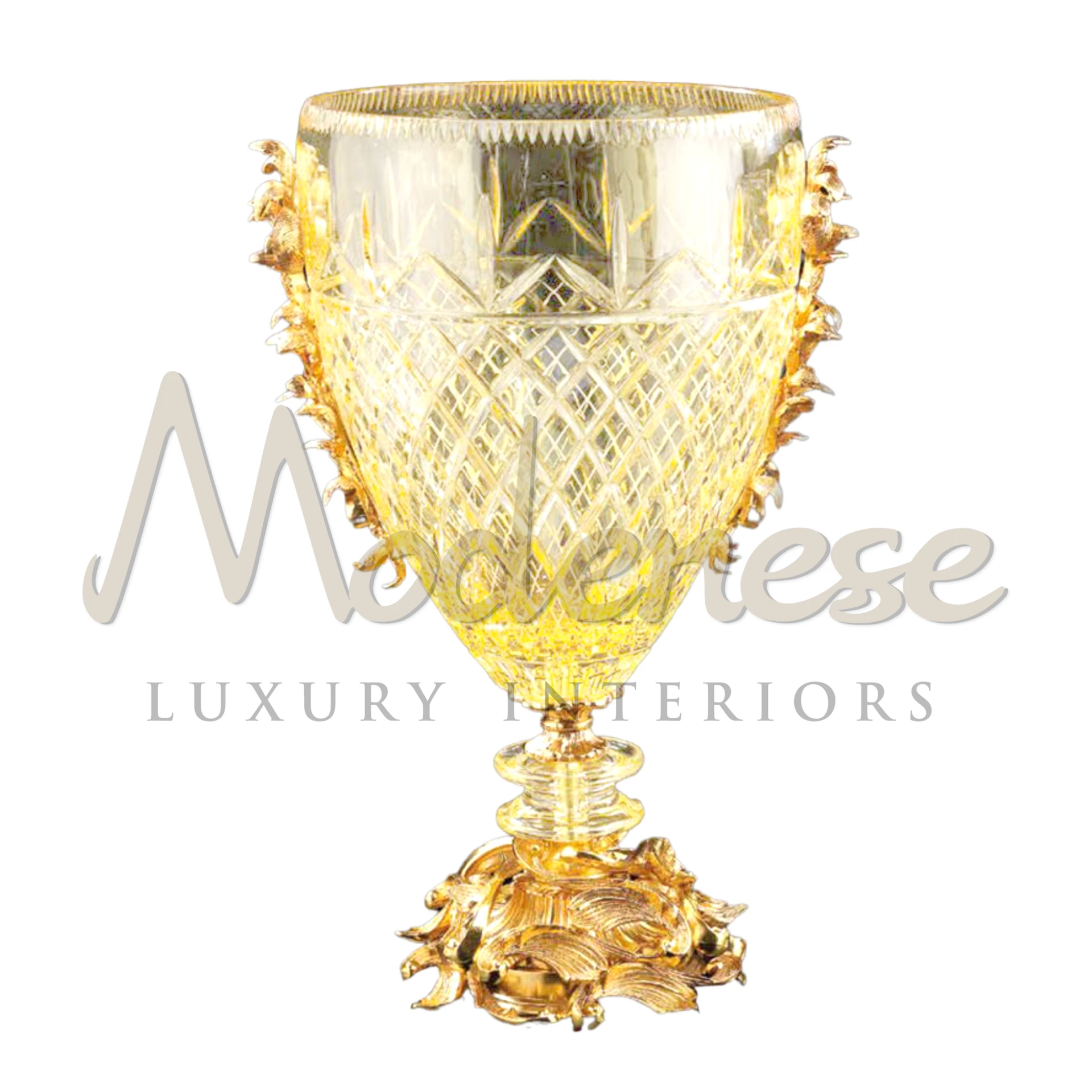 Gorgeous Light Yellow Glass Vase, perfect for adding warmth and brightness, complements various decor styles in luxury interior designs.