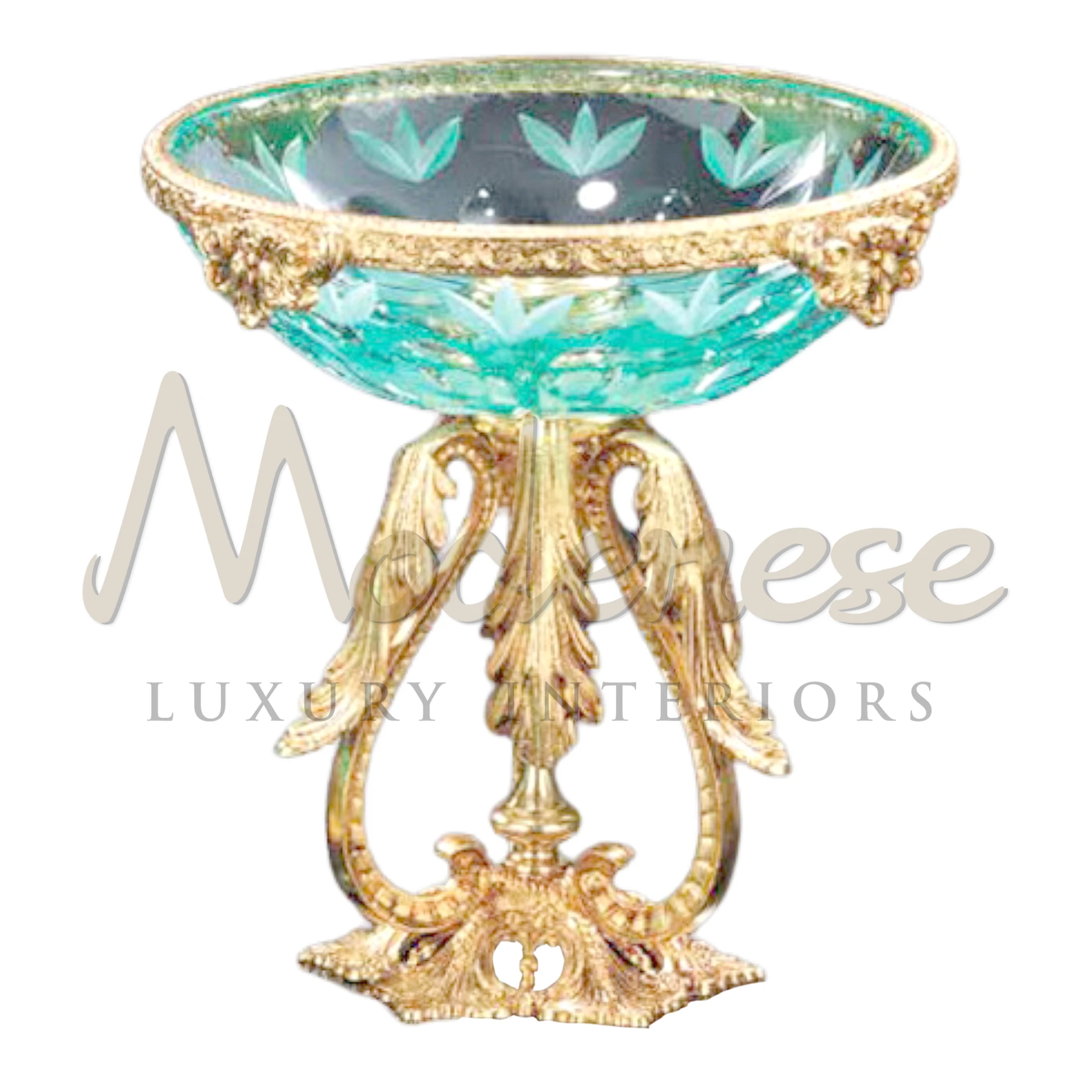 Exquisite Luxury Turquoise Bowl, crafted from fine materials, embodies sophistication in small to large ornate designs for premium luxury interiors.






