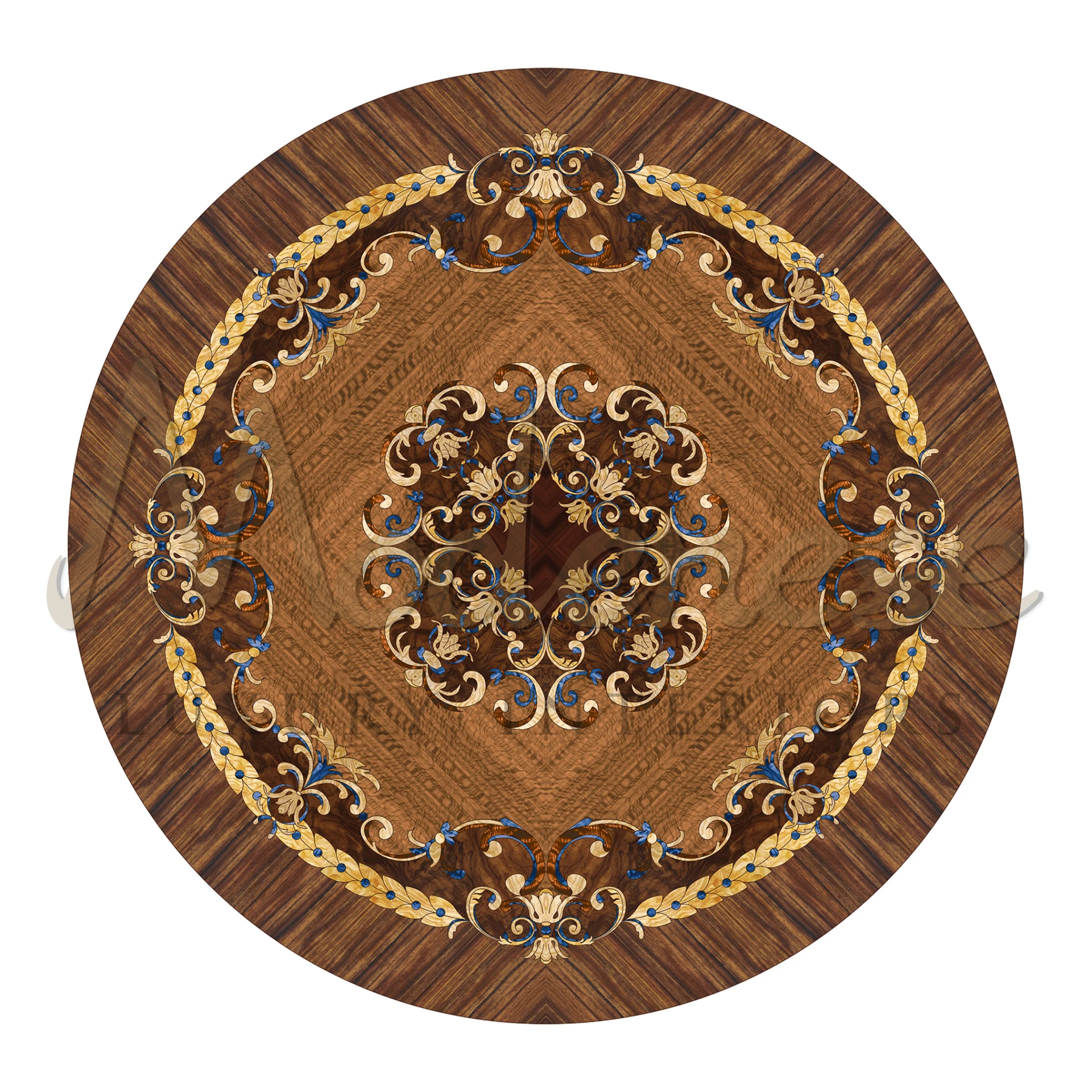 Experience the perfect combination of style and craftsmanship with our round side table featuring exquisite inlay details. Designed to impress, this stunning piece adds a sense of sophistication to your living space.