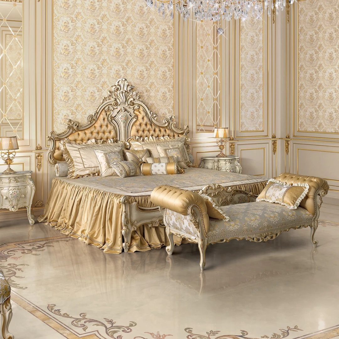 If you’re looking for a bed that is both stylish and durable, an Italian wooden furniture bed may be just what you need. Whether you’re looking for a carved and classical bed or a luxurious contemporary design, our furniture designers have a wide range o