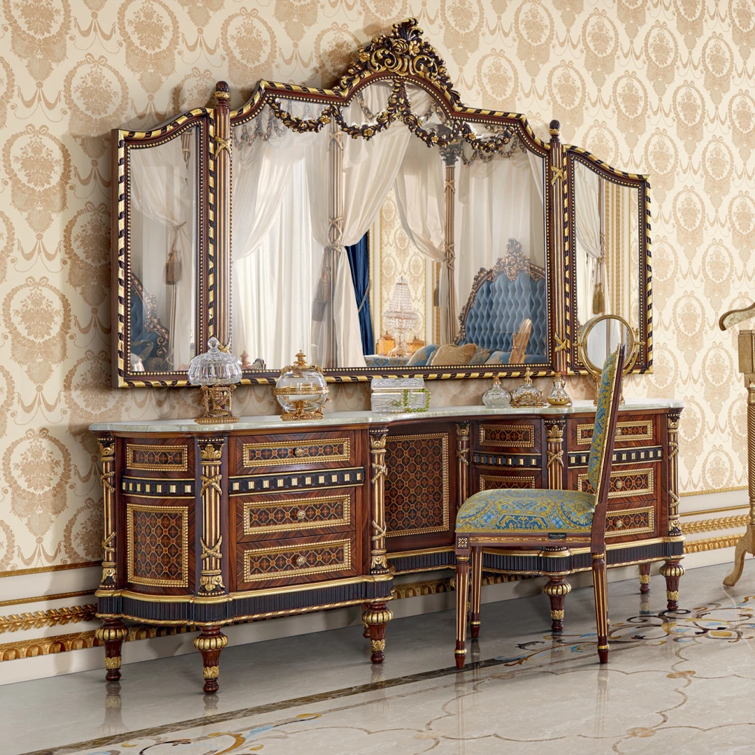 Your vanity units may be then completed with personalized accessories and features to create the perfect bedroom décor by adding for example a charming fashionable mirror, some functional cabinets, a classy countertop and a few practical shelves. Our stun