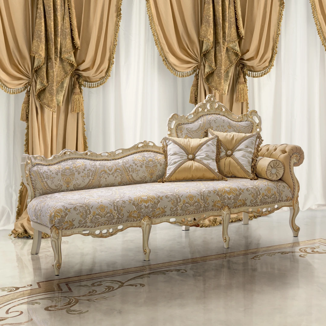 Lounge in luxury with our exquisite chaise longues, designed for relaxation and style in your bedroom or reading nook.