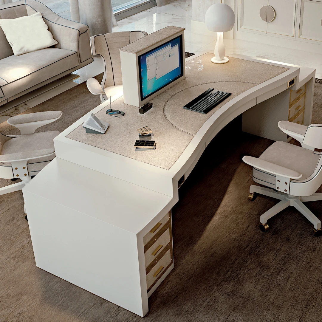 Enhance your productivity with our selection of classical desks, available in various sizes and styles to suit your workspace needs.