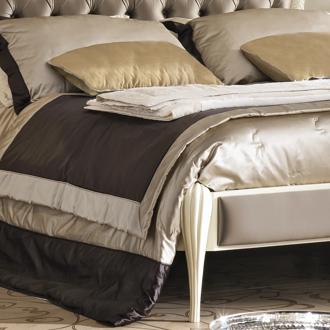 Elevate your bedroom decor with our luxurious bed covers, offering both comfort and style for a restful night's sleep.