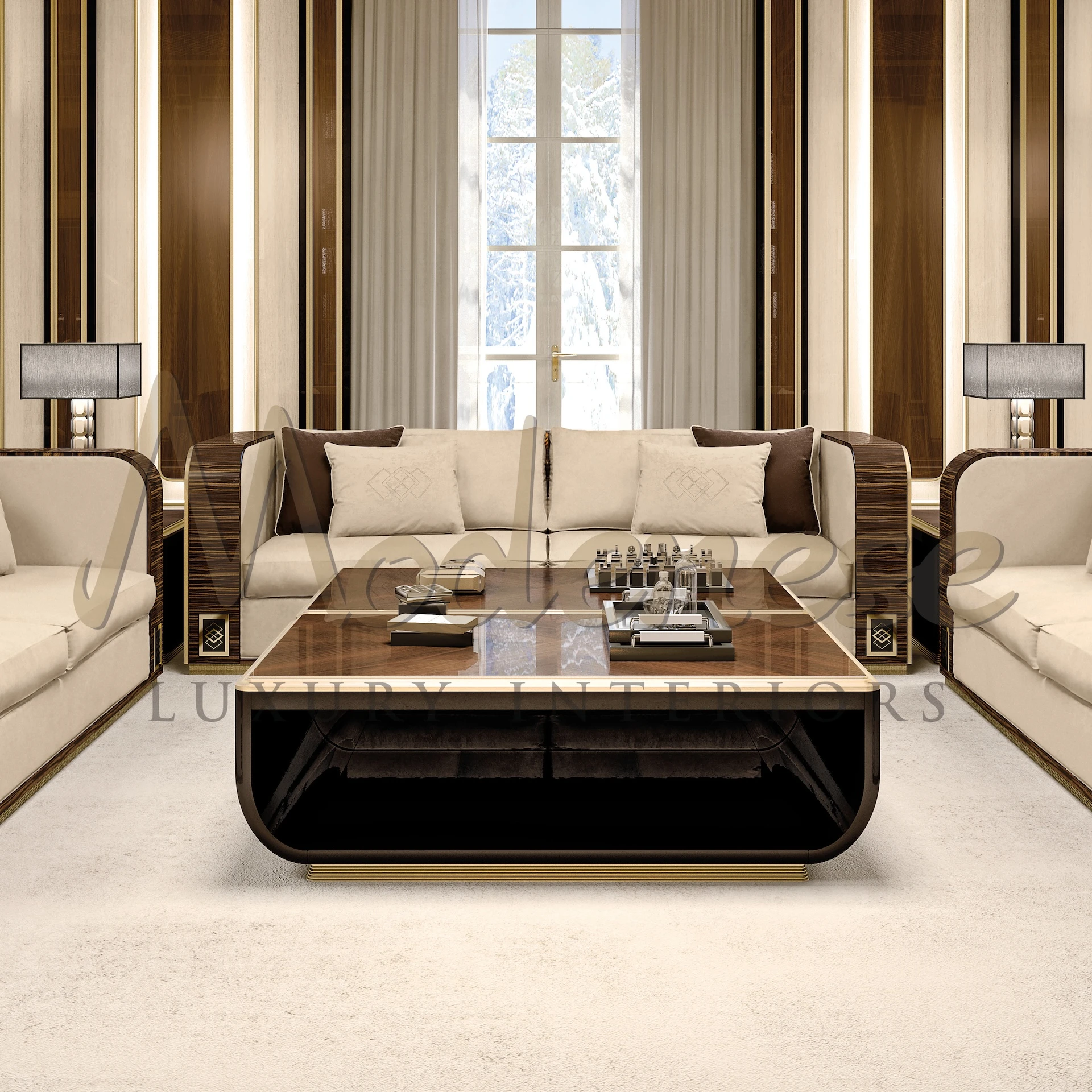 Luxe Grandeur Coffee Table