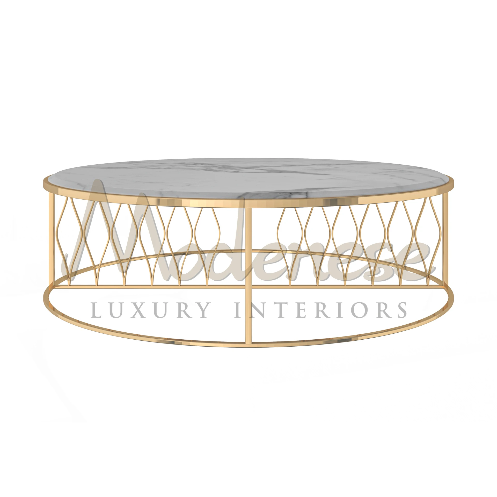 CONTEMPORARY FURNITURE Sovereign Marble Coffee Table