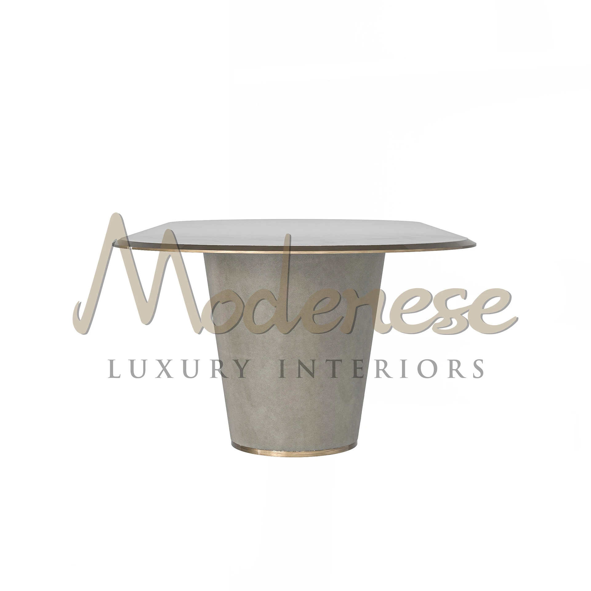 Calacatta marble rectangular table