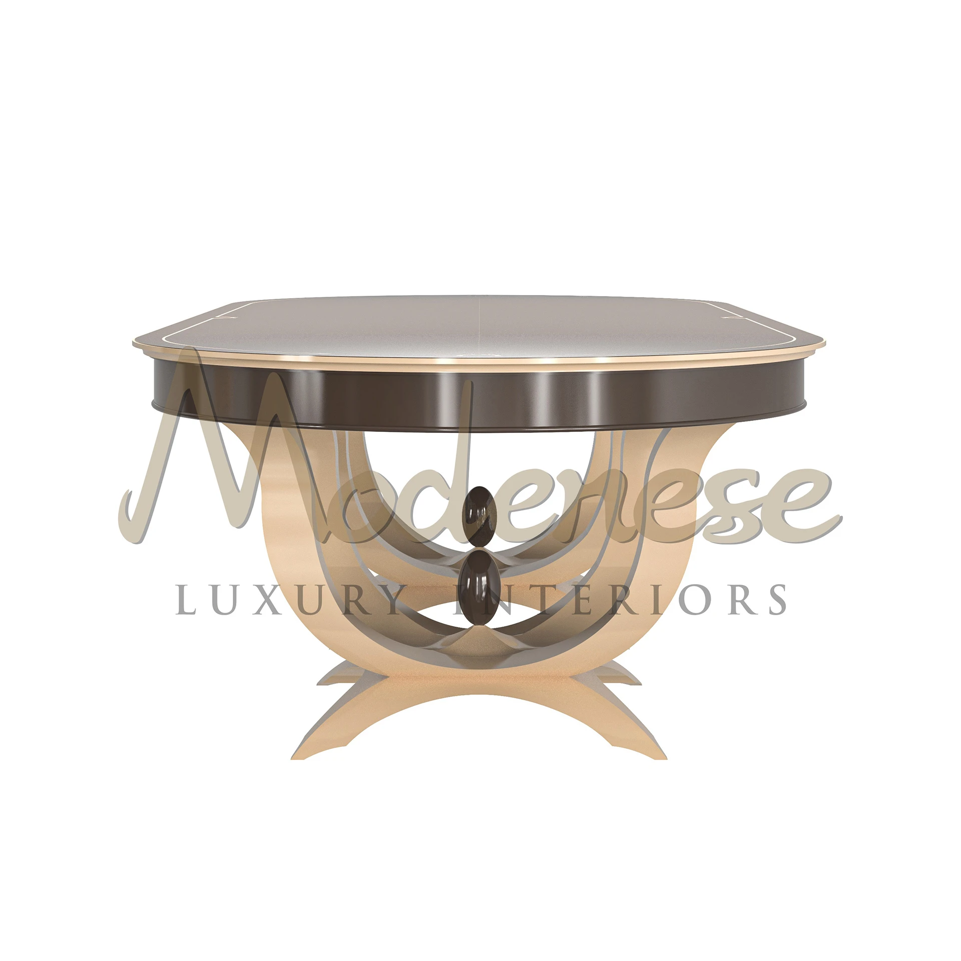 Double elegance oval table