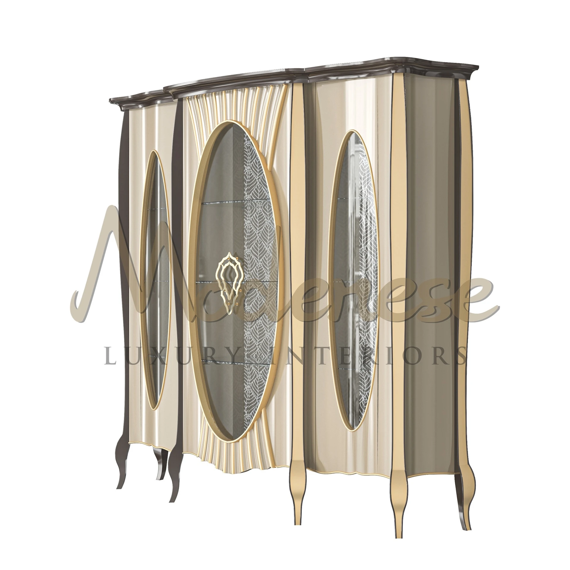 Lacquered display cabinet