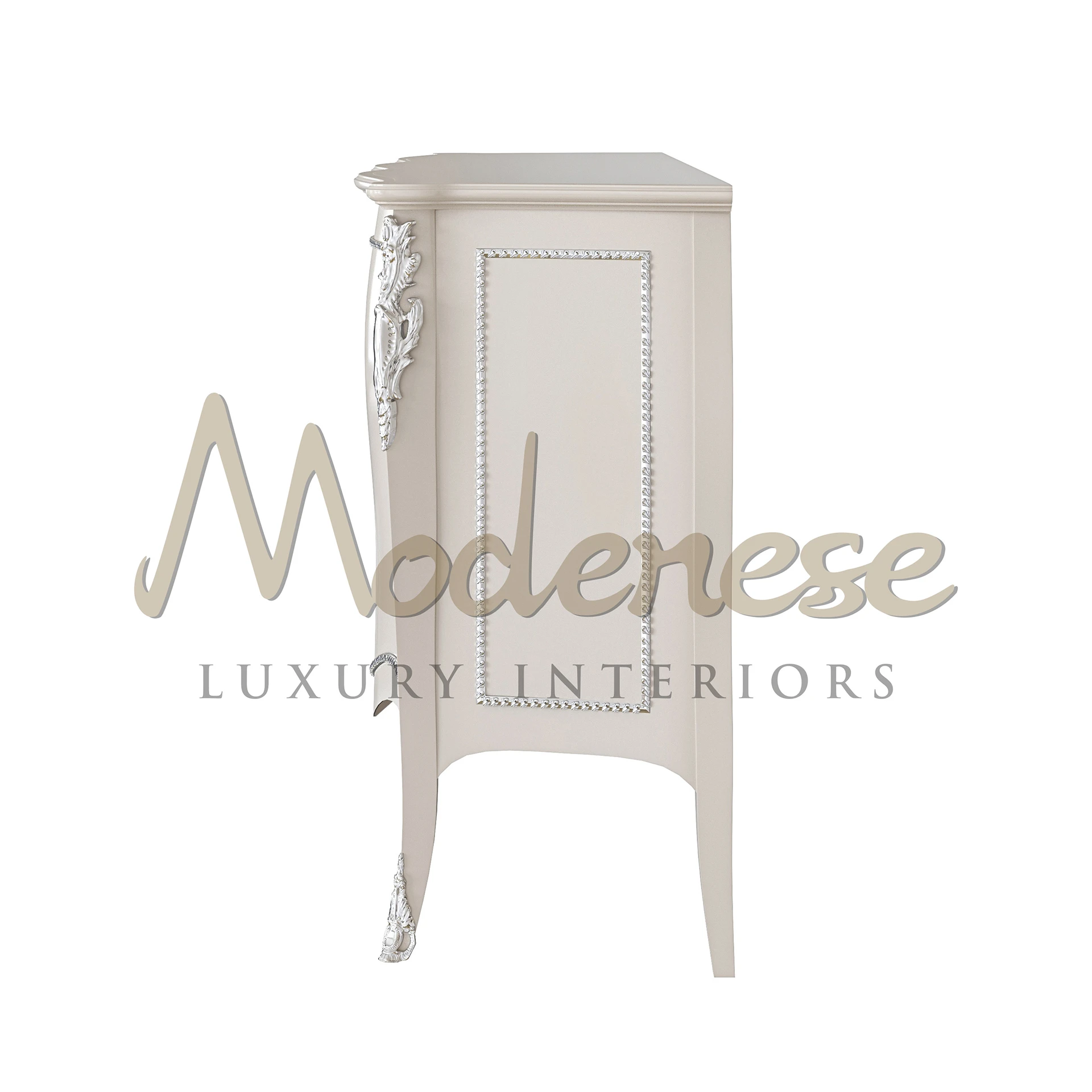 White laquered sideboard